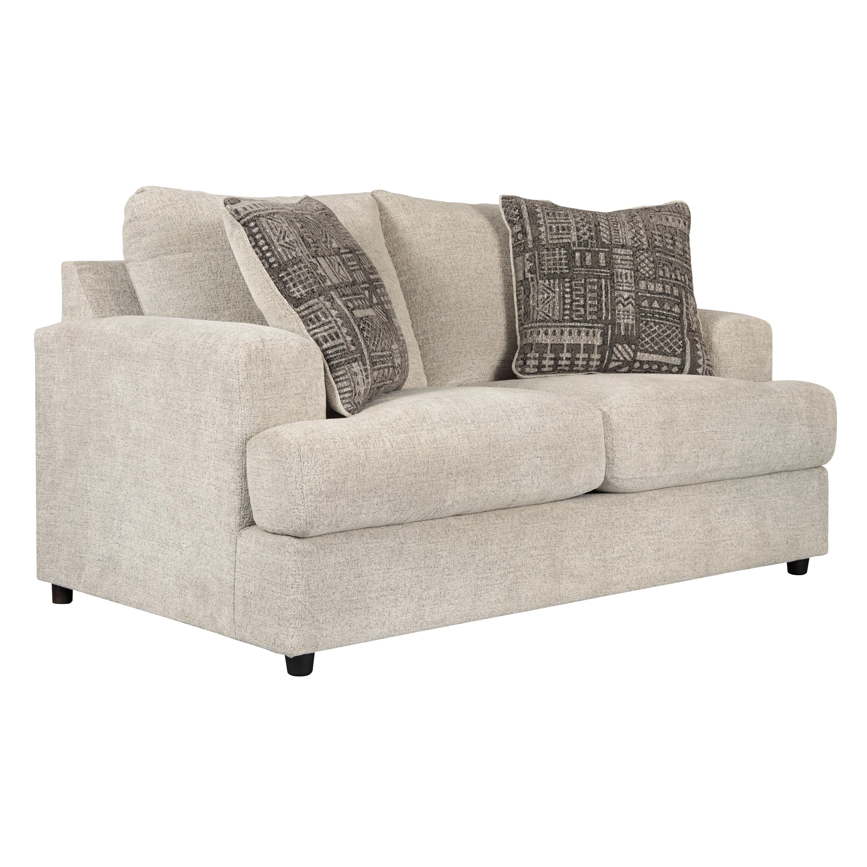 Signature Design by Ashley Soletren Stationary Fabric Loveseat 9510435 - Image 2