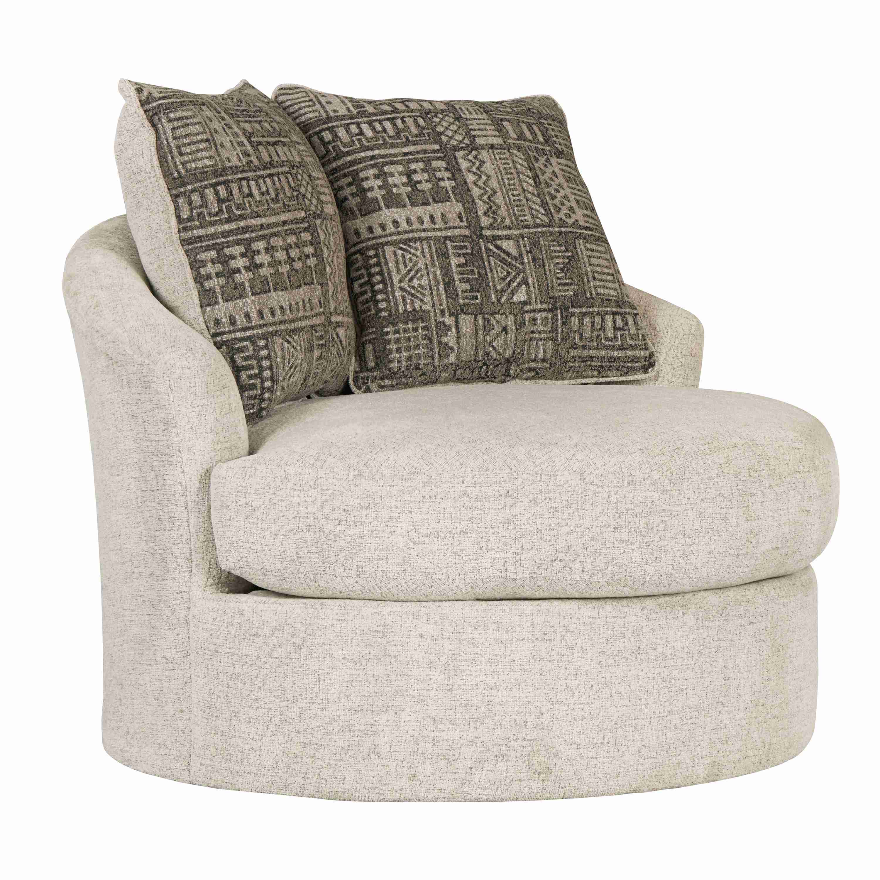 Signature Design by Ashley Soletren Swivel Fabric Accent Chair 9510444 - Image 2