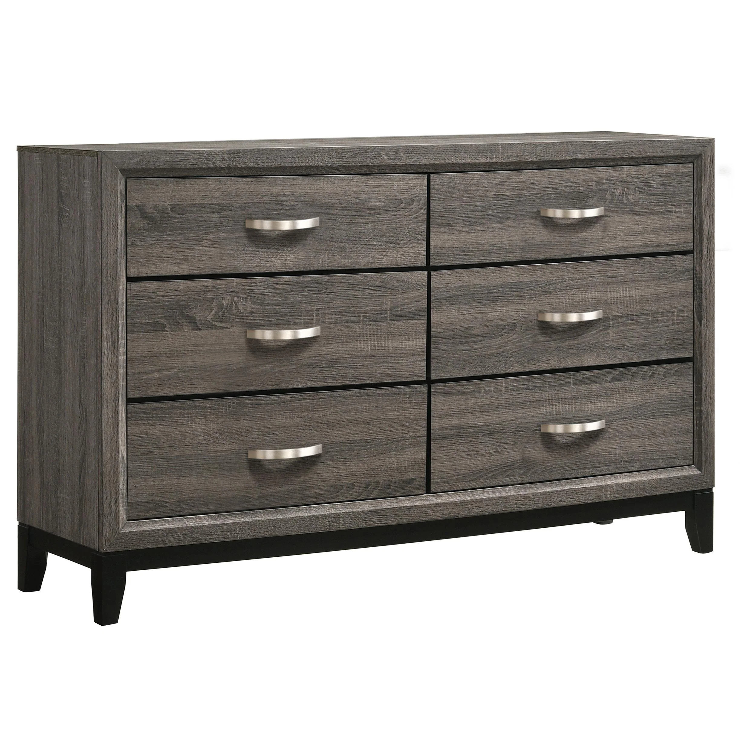 Coaster Furniture Watson 212423 6-Drawer Dresser - Grey Oak - Image 1