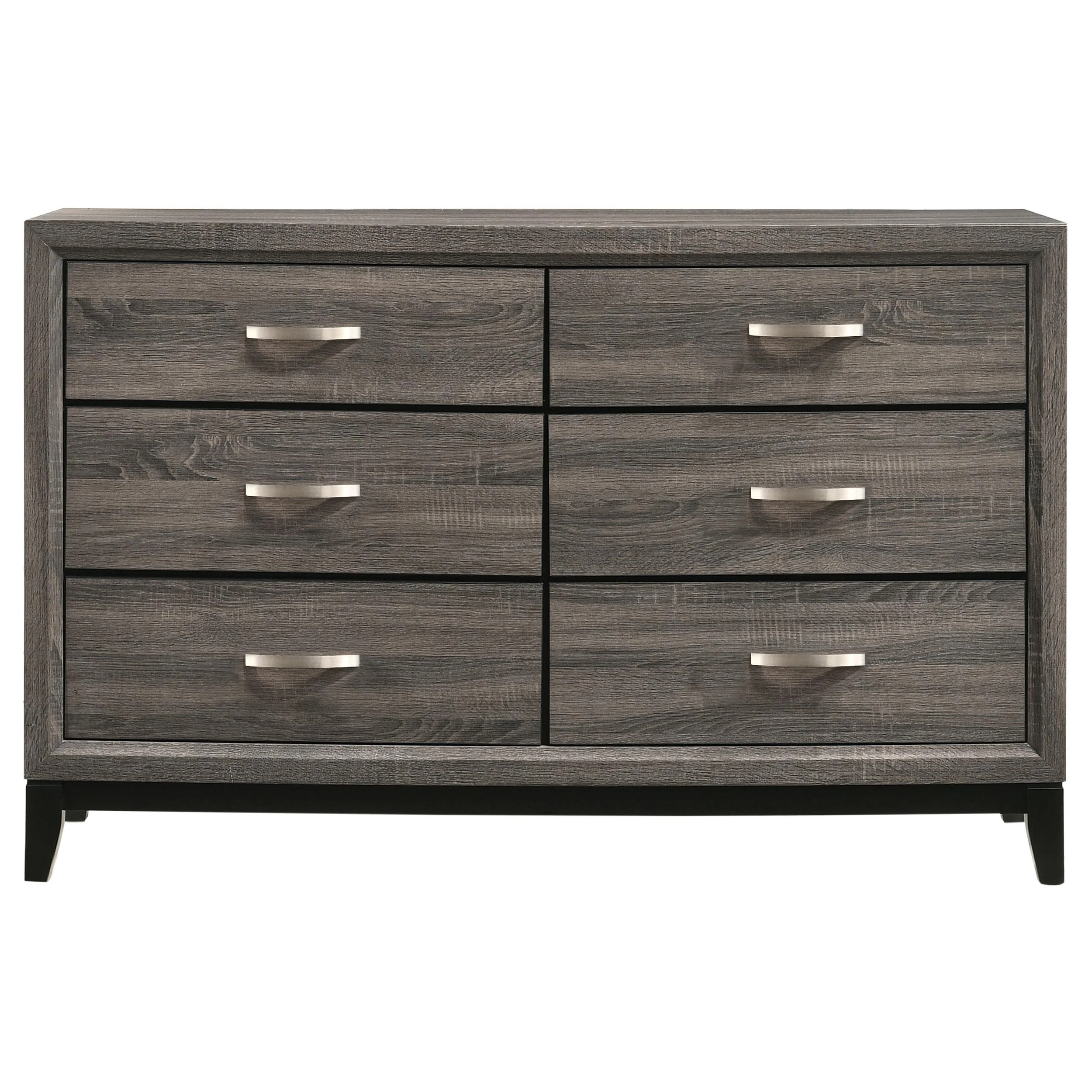 Coaster Furniture Watson 212423 6-Drawer Dresser - Grey Oak - Image 2