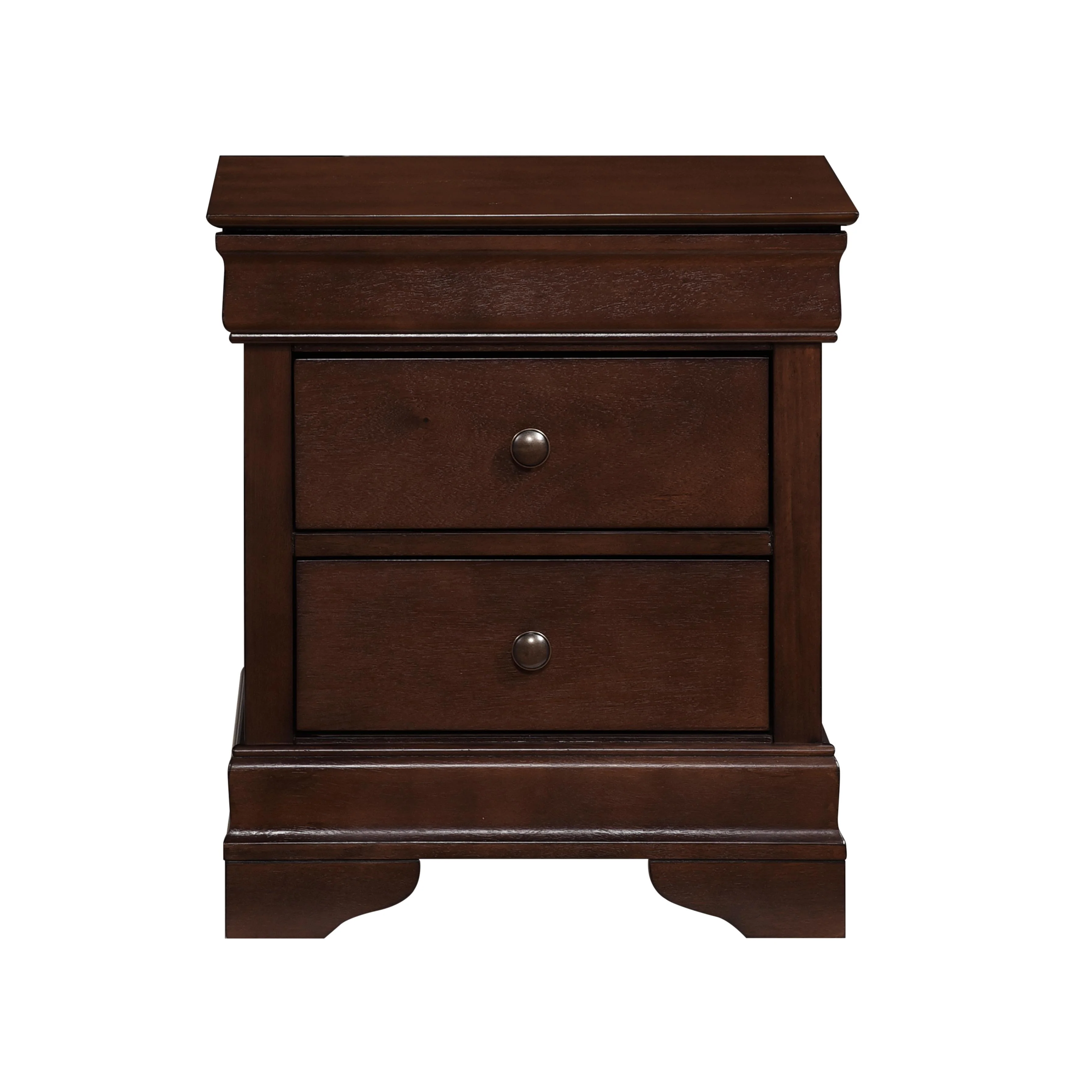 Homelegance Abbeville 1856-4 Night Stand, Hidden Drawer - Image 1