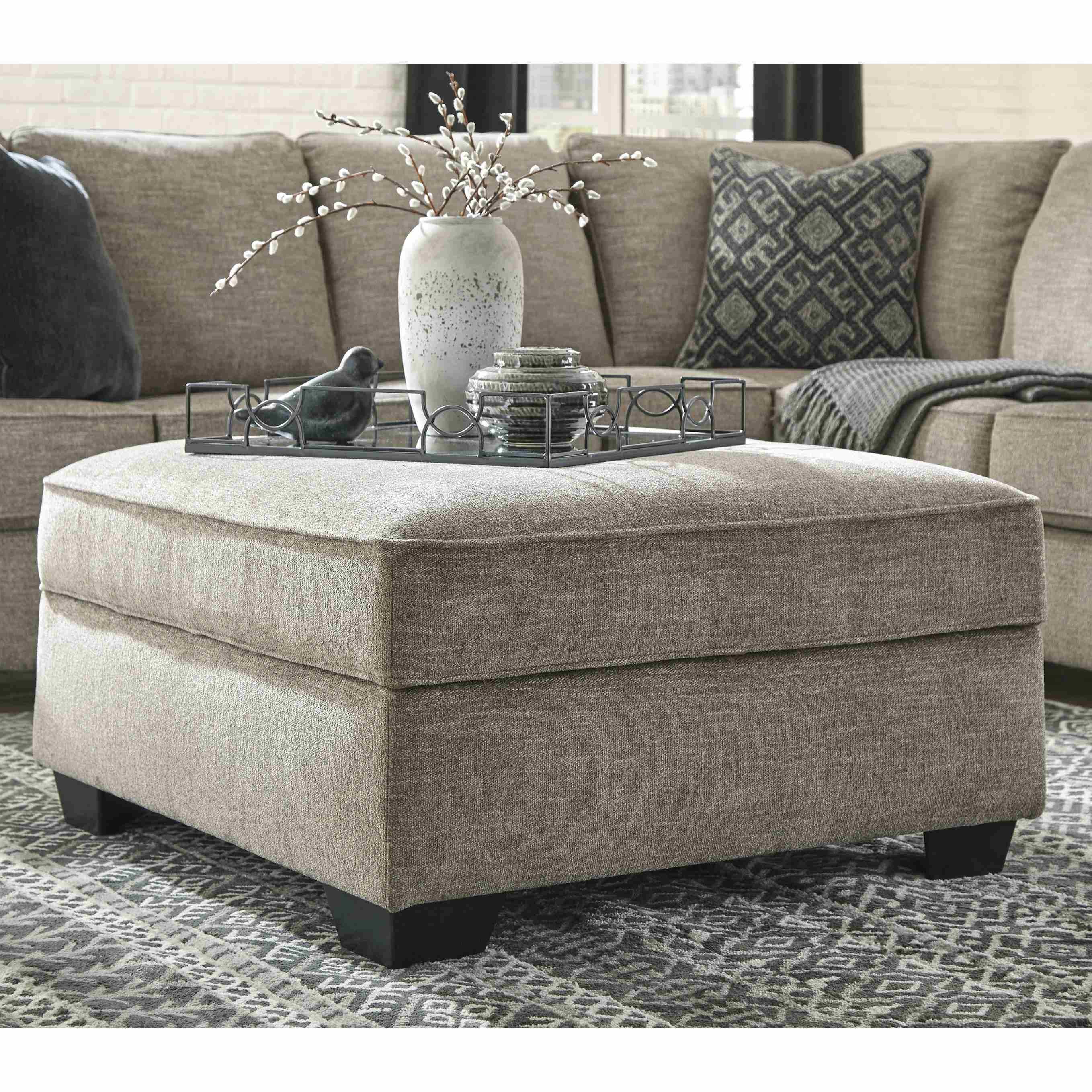 Signature Design by Ashley Bovarian Fabric Storage Ottoman 5610311 - Image 3