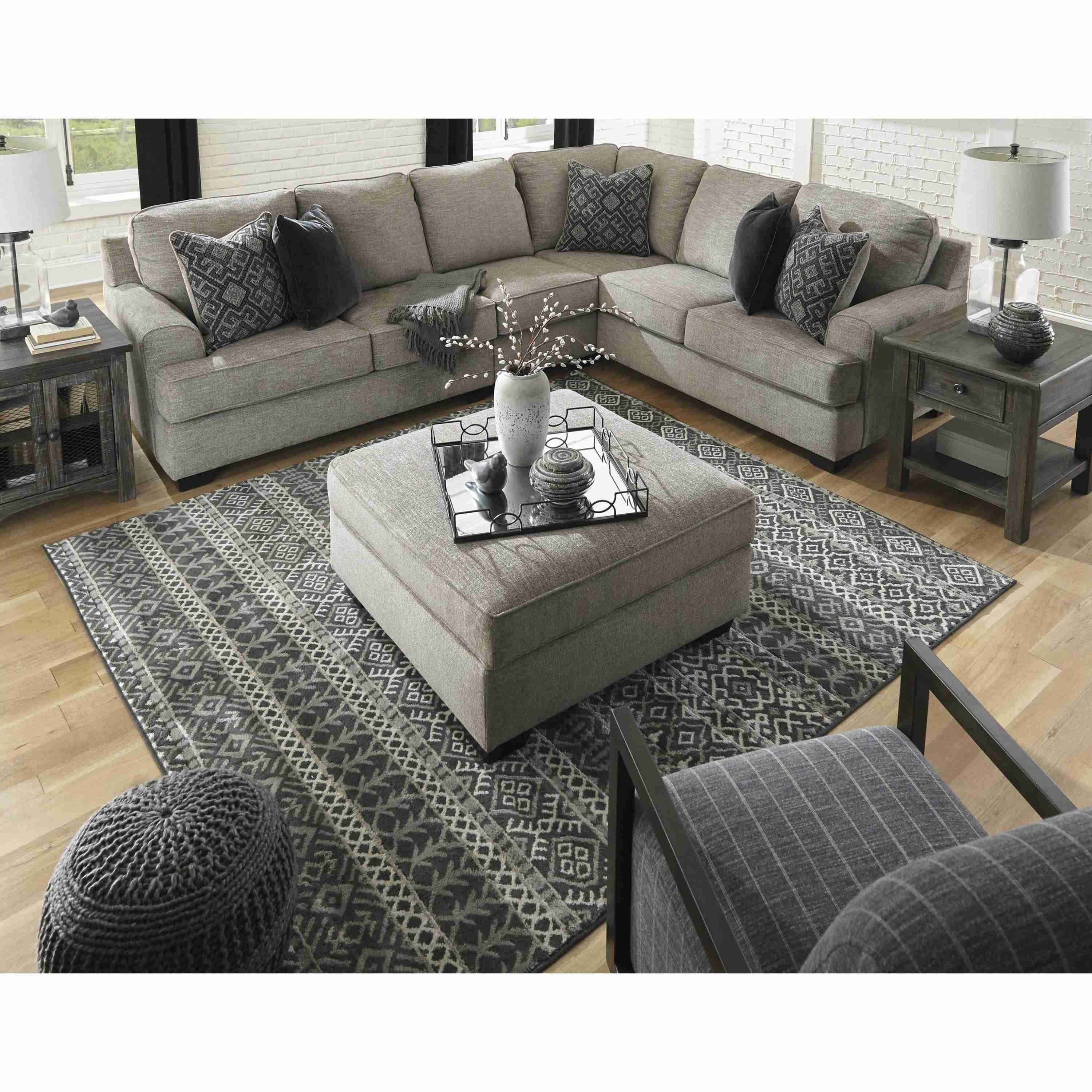 Signature Design by Ashley Bovarian Fabric 3 pc Sectional 5610355/5610346/5610349 - Image 3