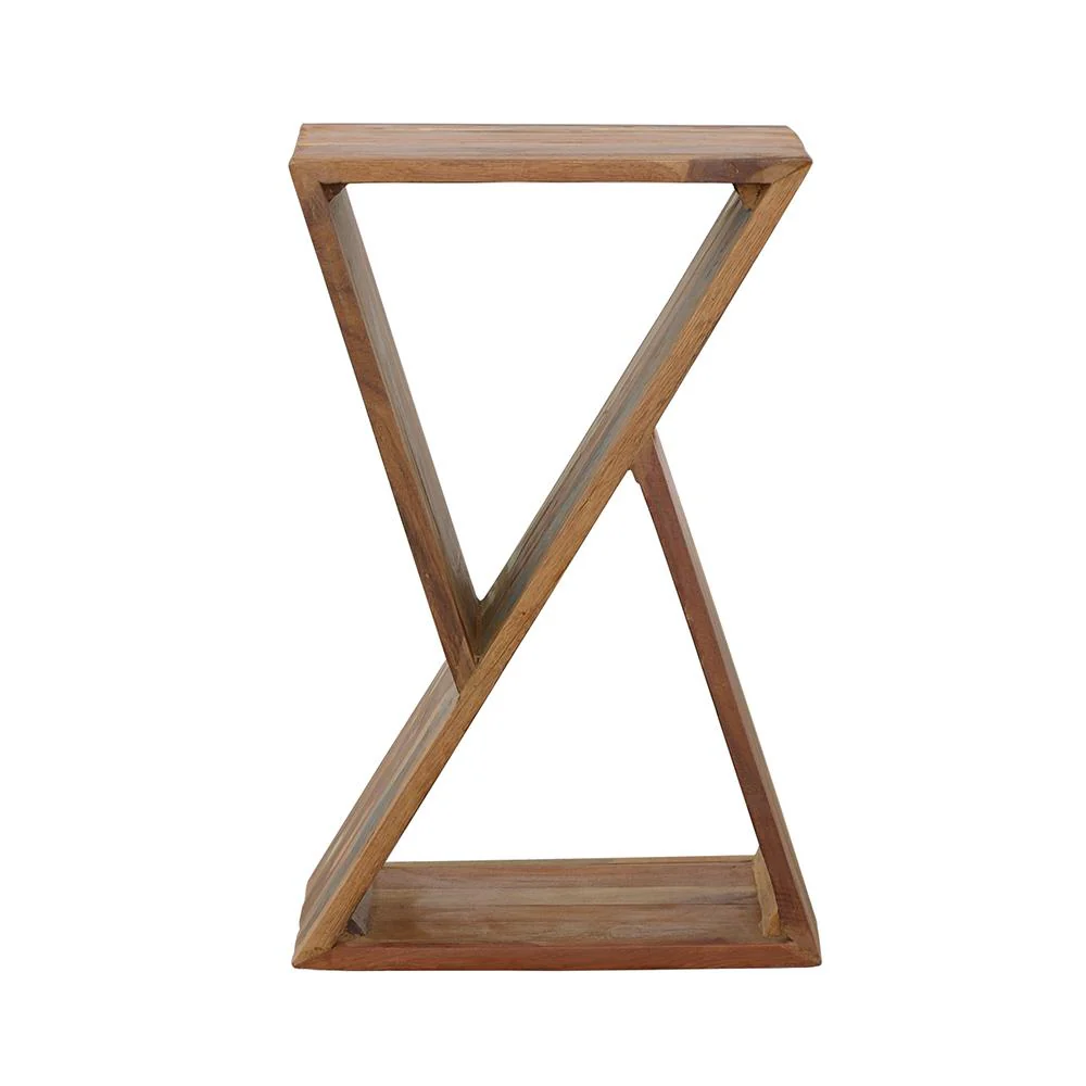 Coaster Furniture Lily 910180 Solid Reclaimed Wood Accent Side Table - Natural - Image 2