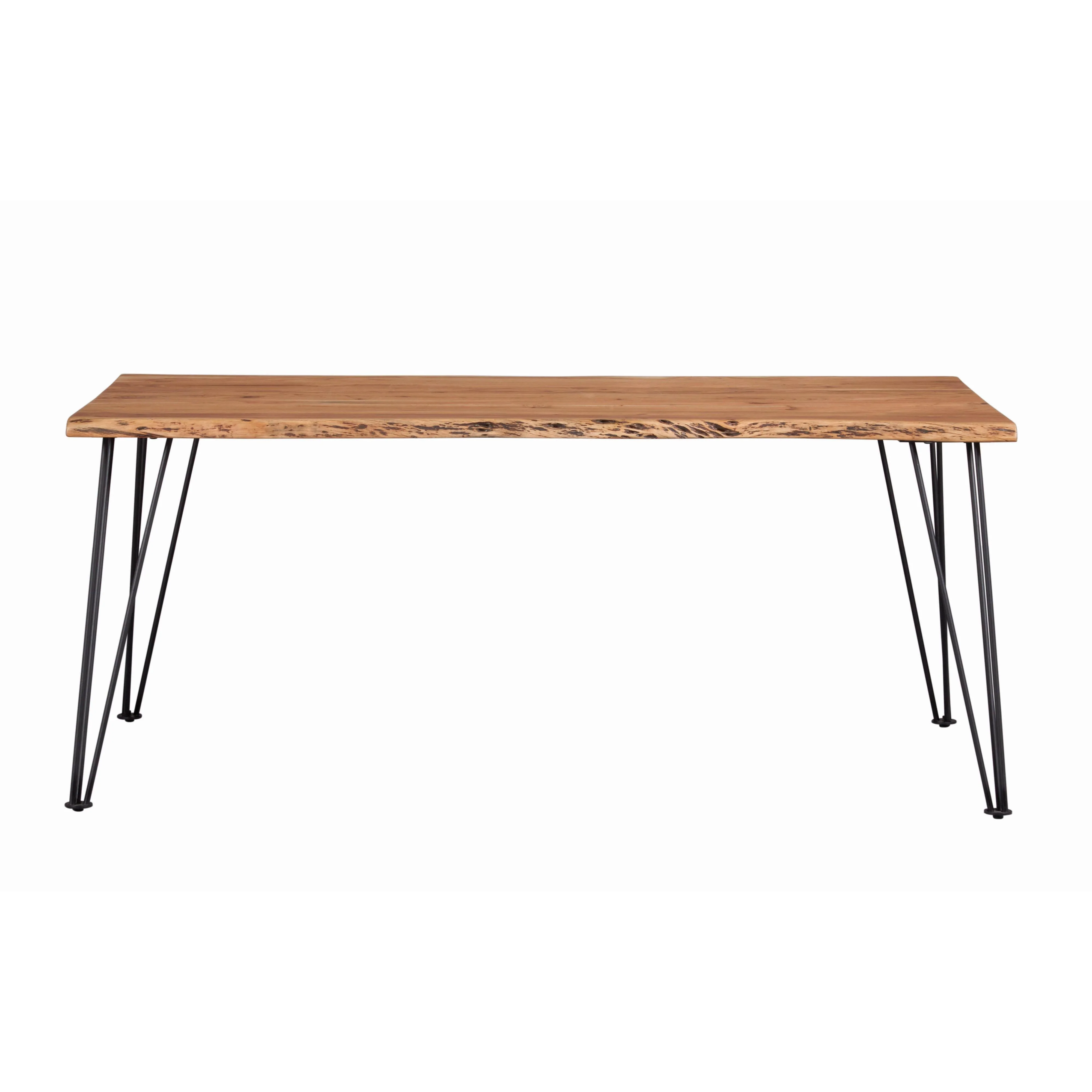 Coaster Furniture Sherman 190911 71-inch Live Edge Dining Table - Natural Acacia - Image 2