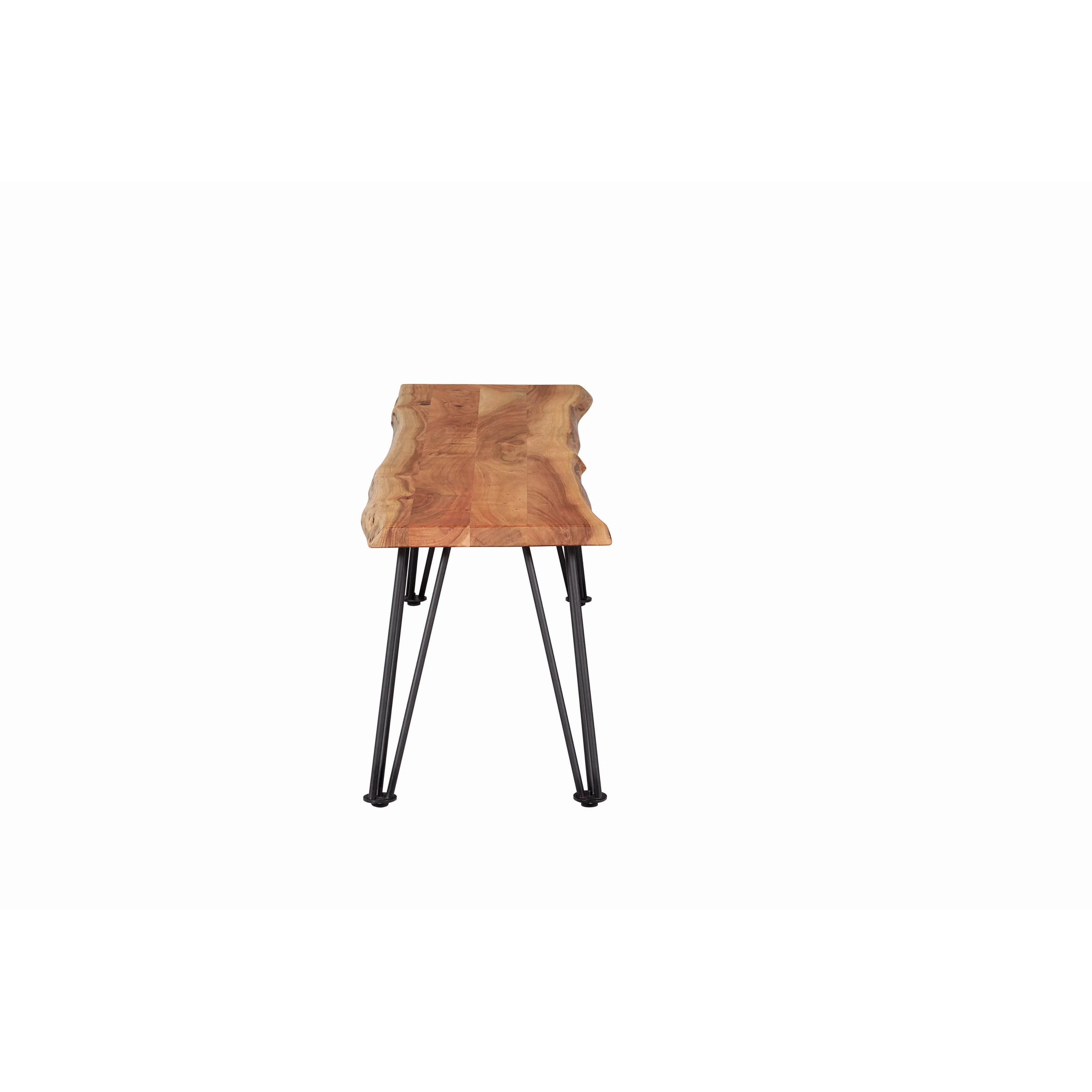 Coaster Furniture Sherman 190913 Wood Dining Bench - Natural Acacia - Image 3