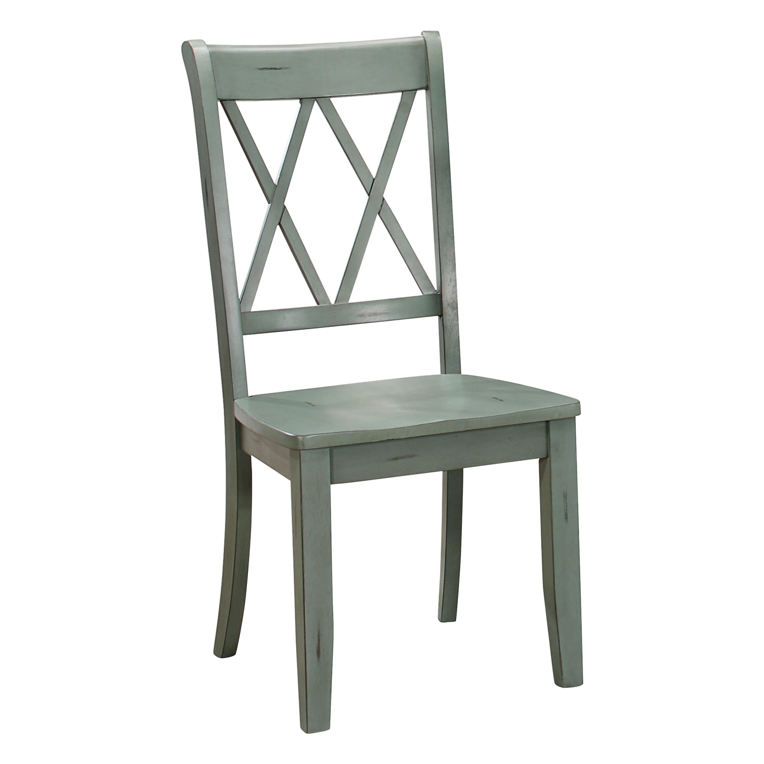 Homelegance Janina 5516TLS Side Chair, Teal - Image 1