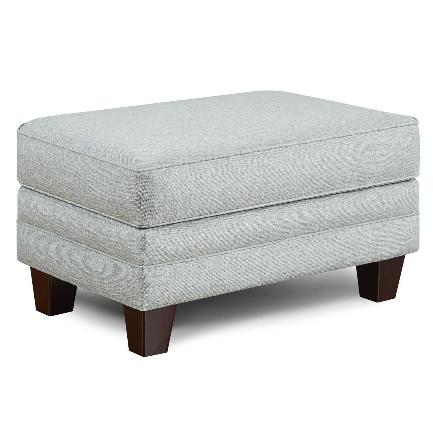 Fusion Furniture Fabric Ottoman 1143GRANDE MIST - Image 1
