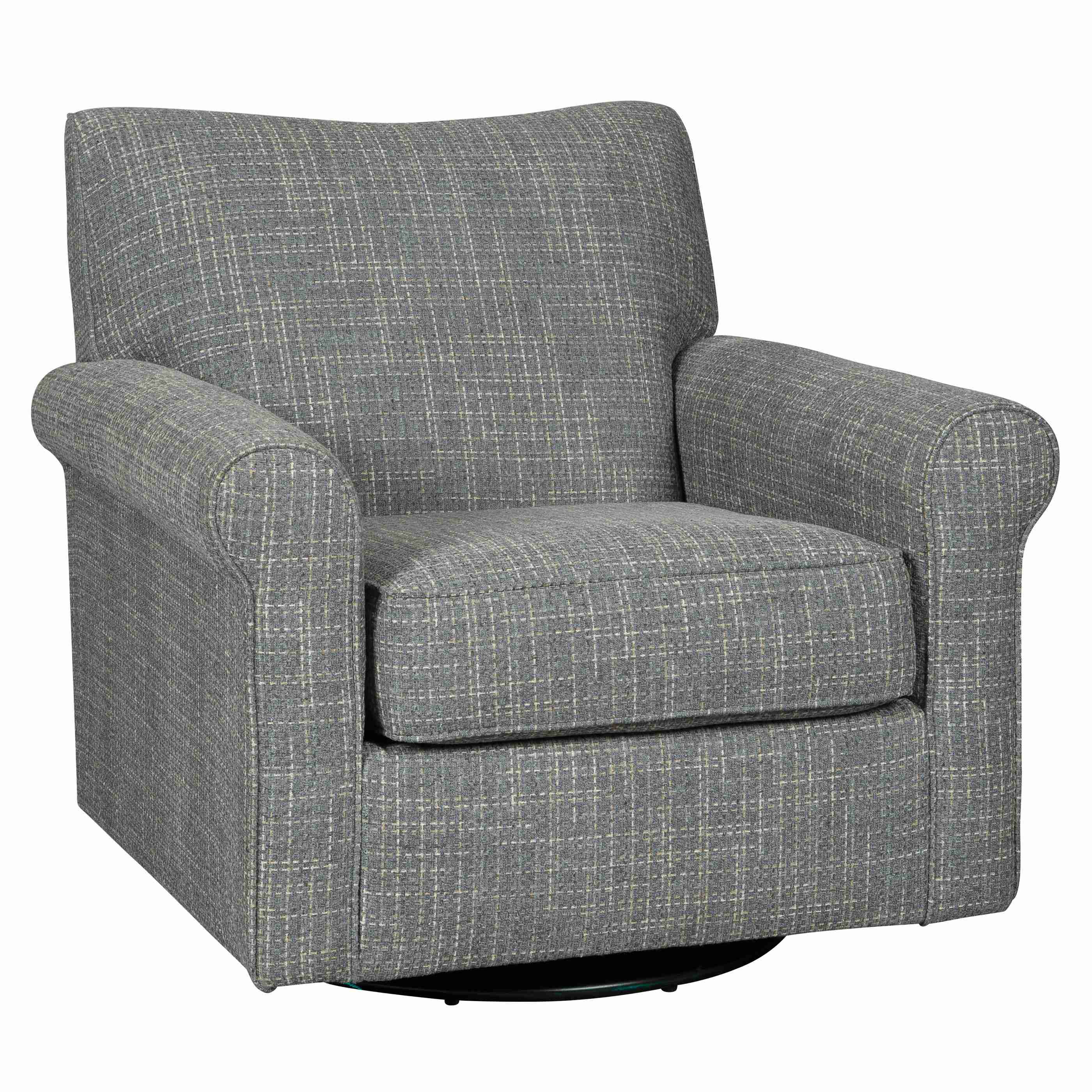 Signature Design by Ashley Renley Swivel Glider Fabric Accent Chair A3000002 - Image 1