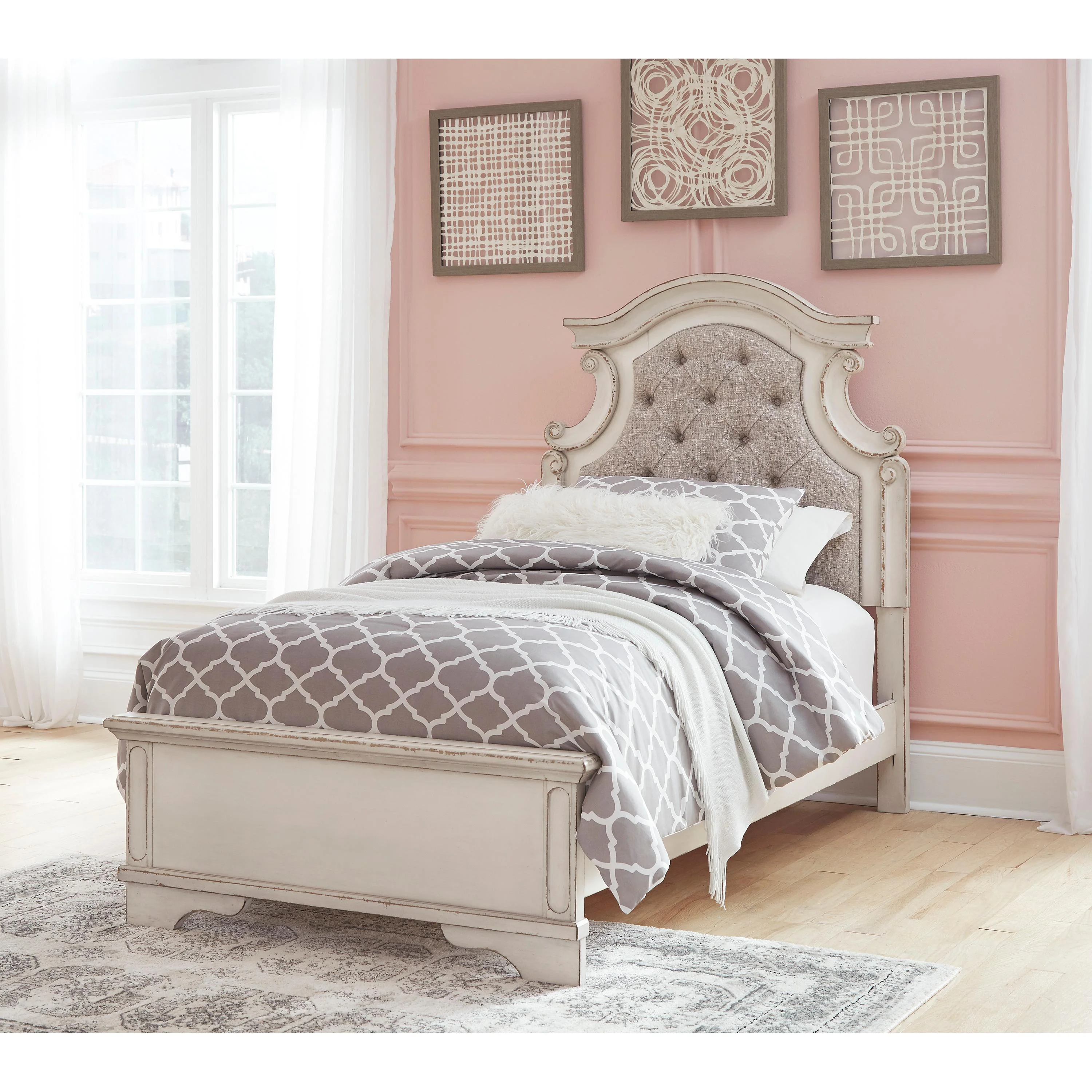 Signature Design by Ashley Realyn B743B13 Twin Panel Bed - Image 2