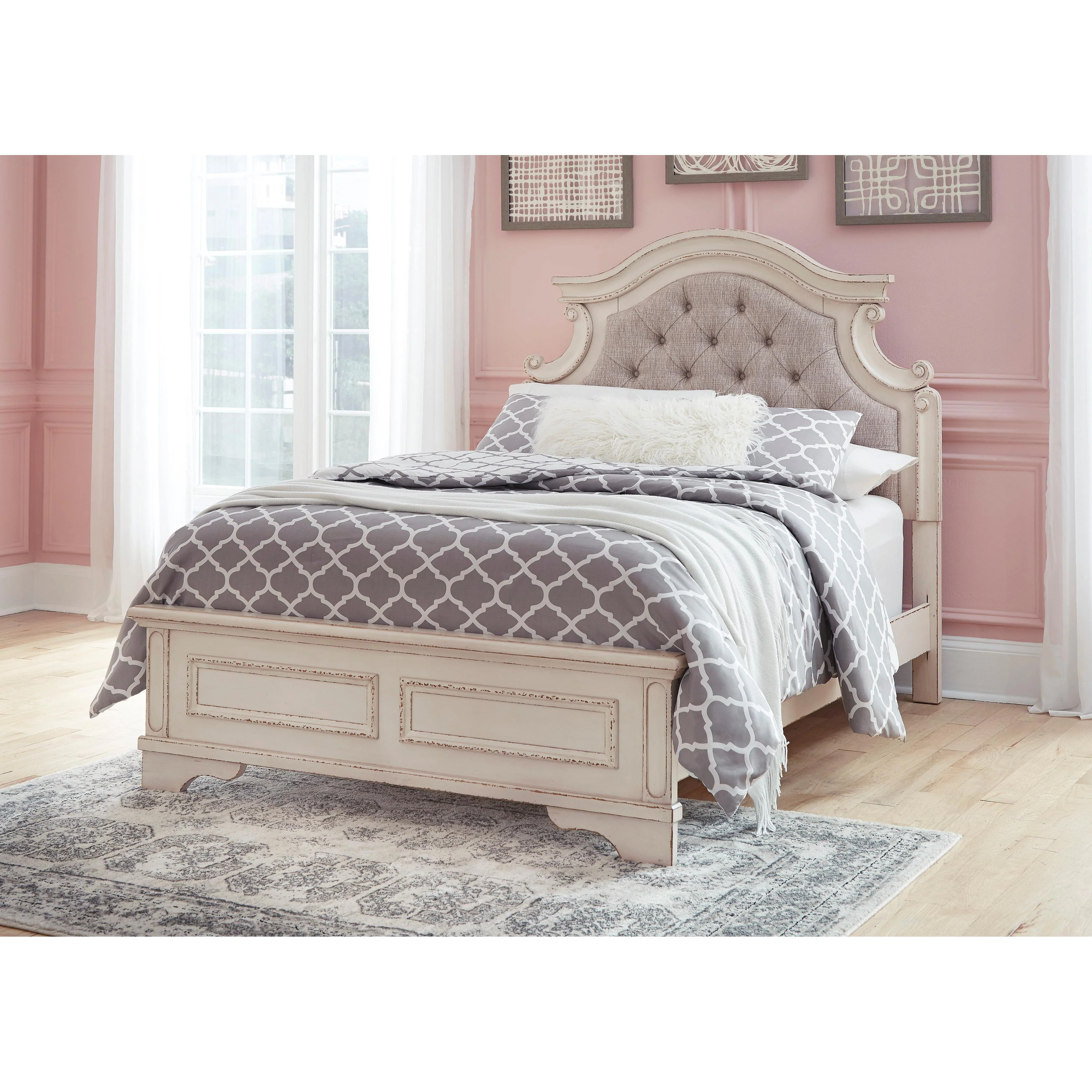 Signature Design by Ashley Realyn B743B14 Full Panel Bed - Image 2