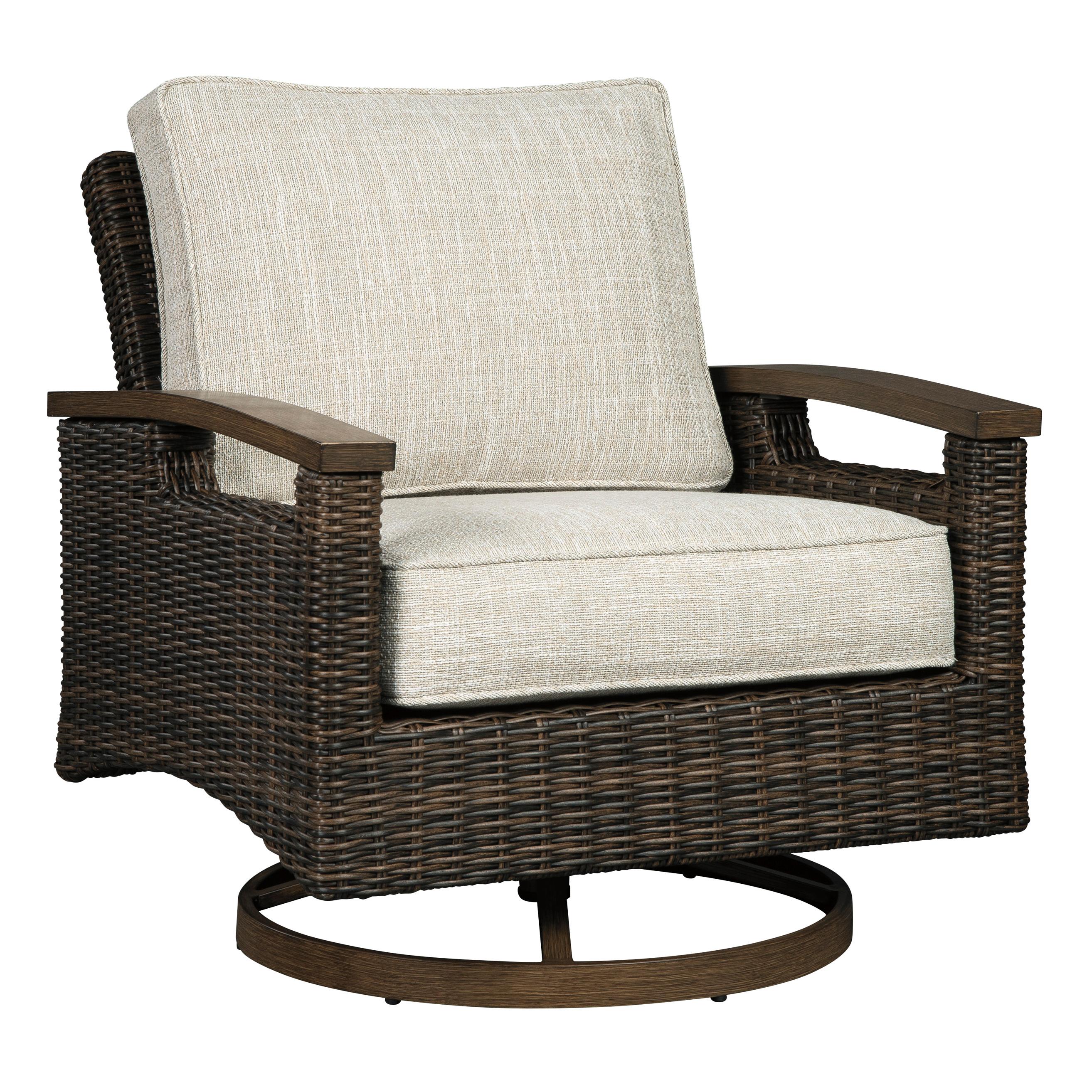 Signature Design by Ashley Paradise Trail P750-821 Swivel Lounge Chair - Image 1