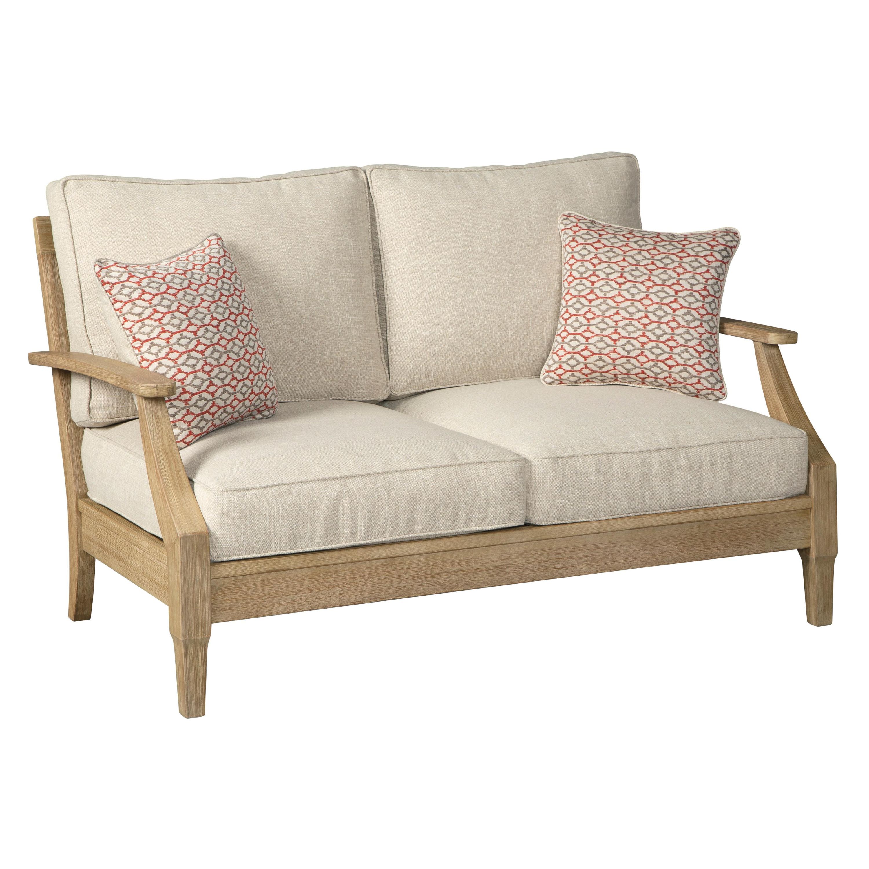 Signature Design by Ashley Clare View P801-835 Loveseat with Cushion - Image 1