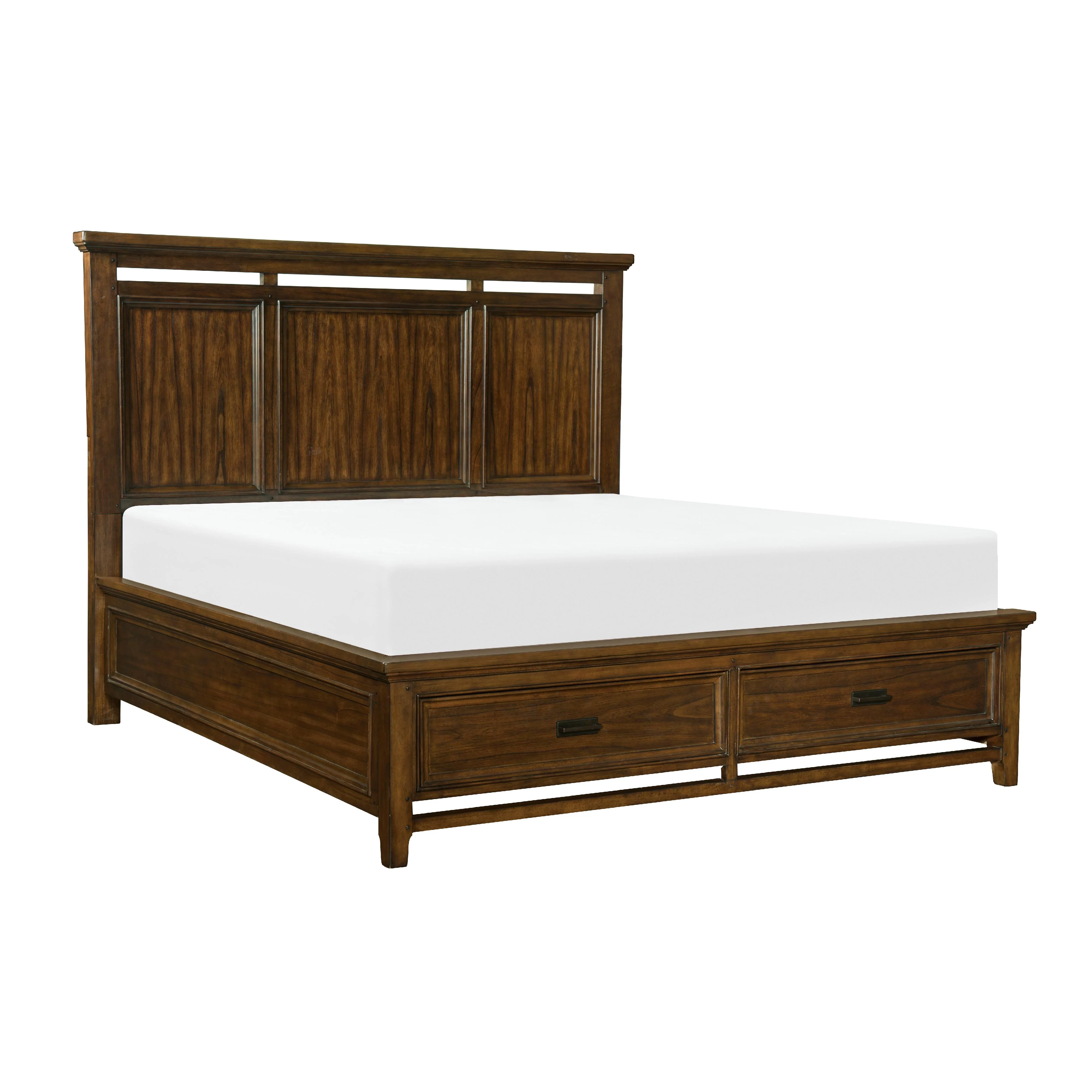 Homelegance Frazier Park 1649-1* Queen Platform Bed with Footboard Storage - Image 2