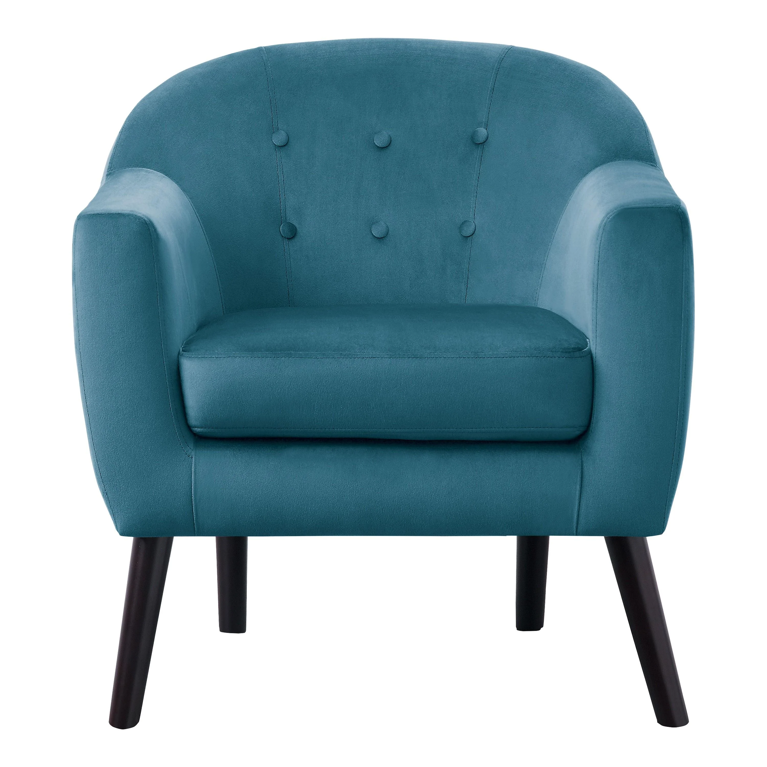 Homelegance Quill Stationary Fabric Accent Chair 1127BU-1 - Image 1