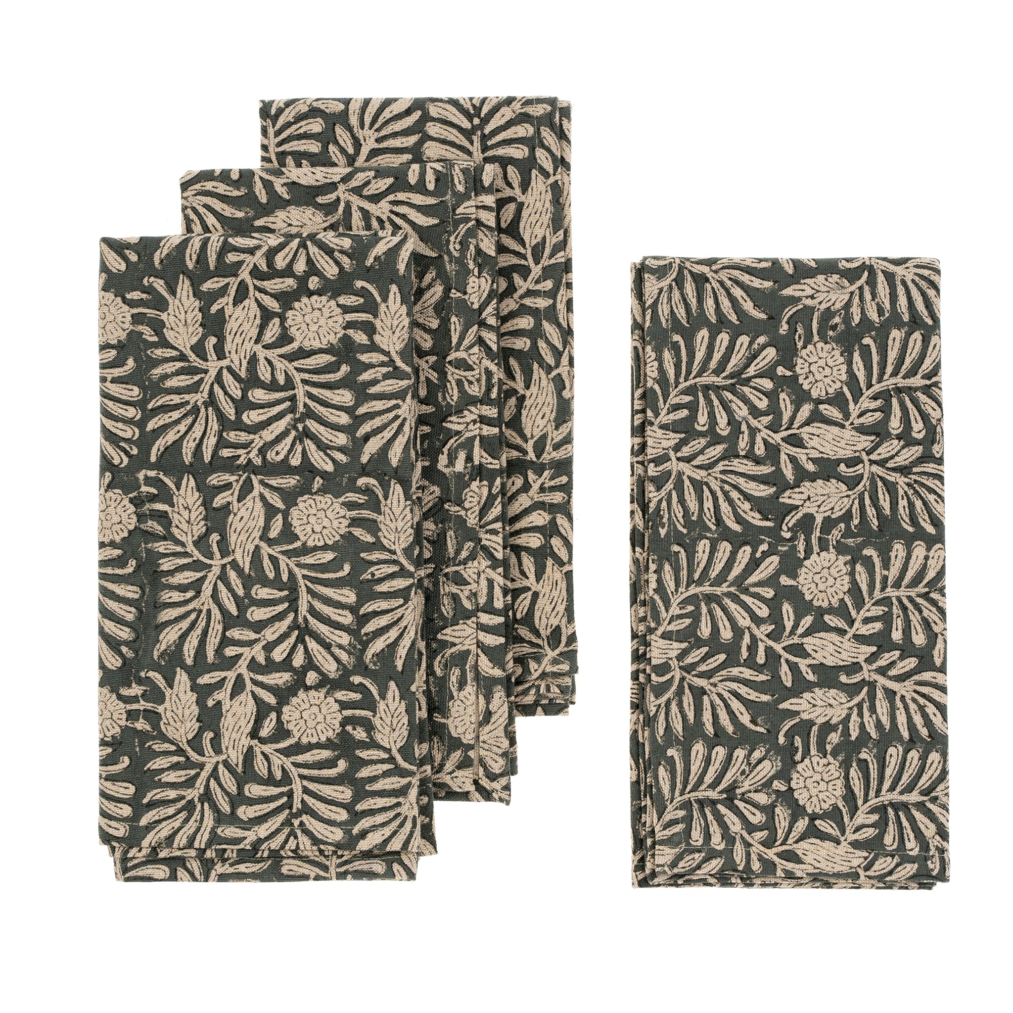 Tulsi Block Print Napkins | Overstock