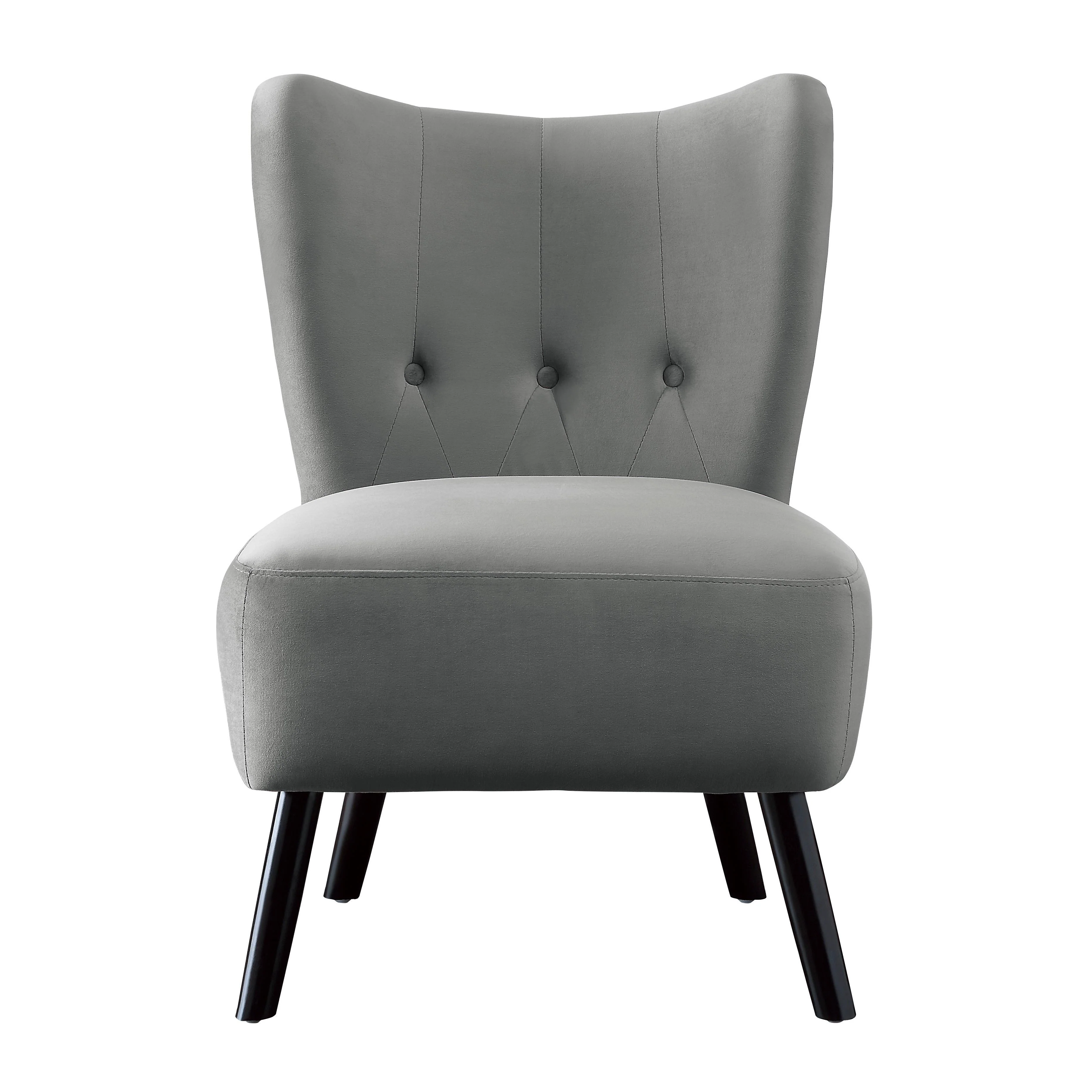 Homelegance Imani Stationary Fabric Accent Chair 1166GY-1 - Image 1
