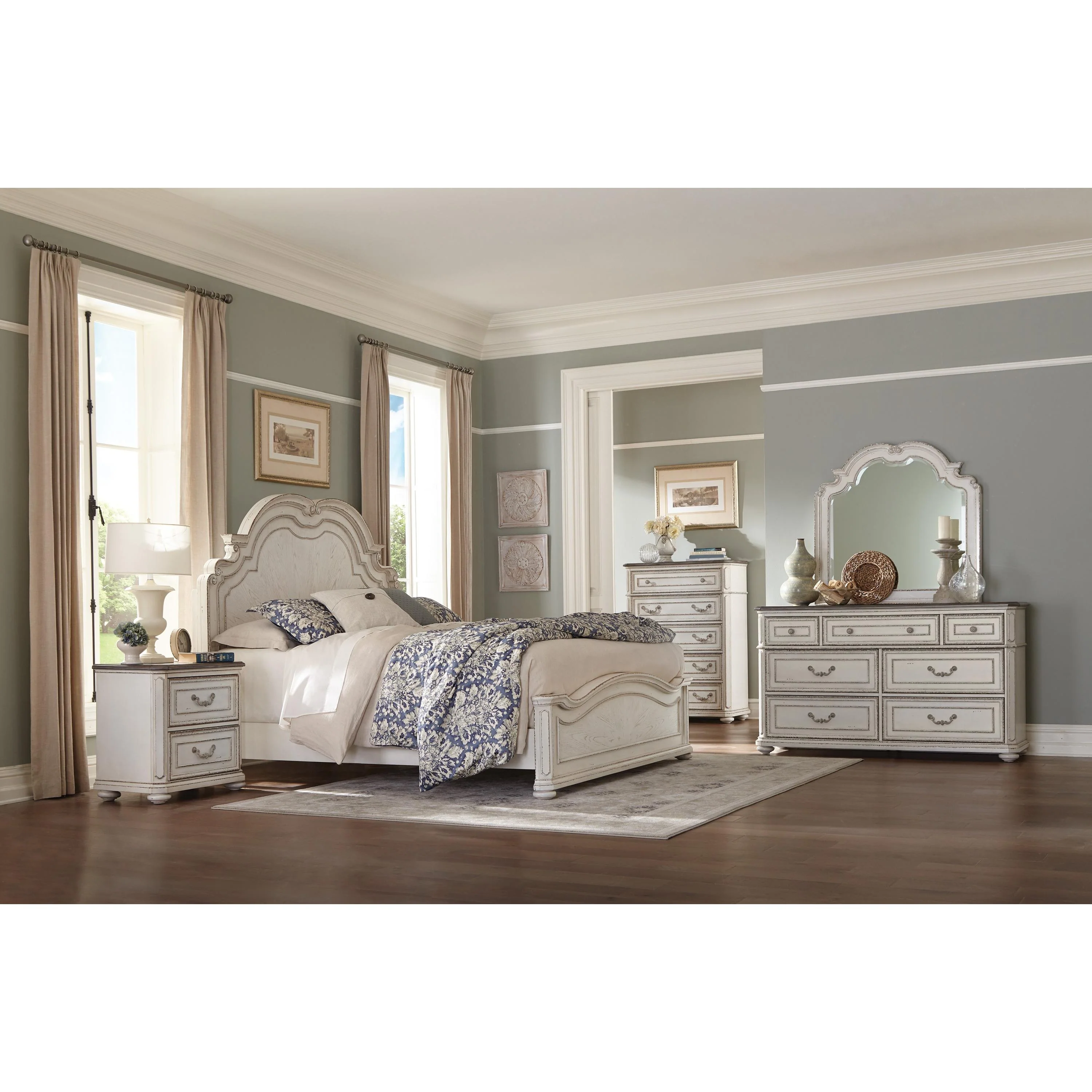 Homelegance Willowick King Panel Bed 1614K-1/1614K-2/1614-3 - Image 3