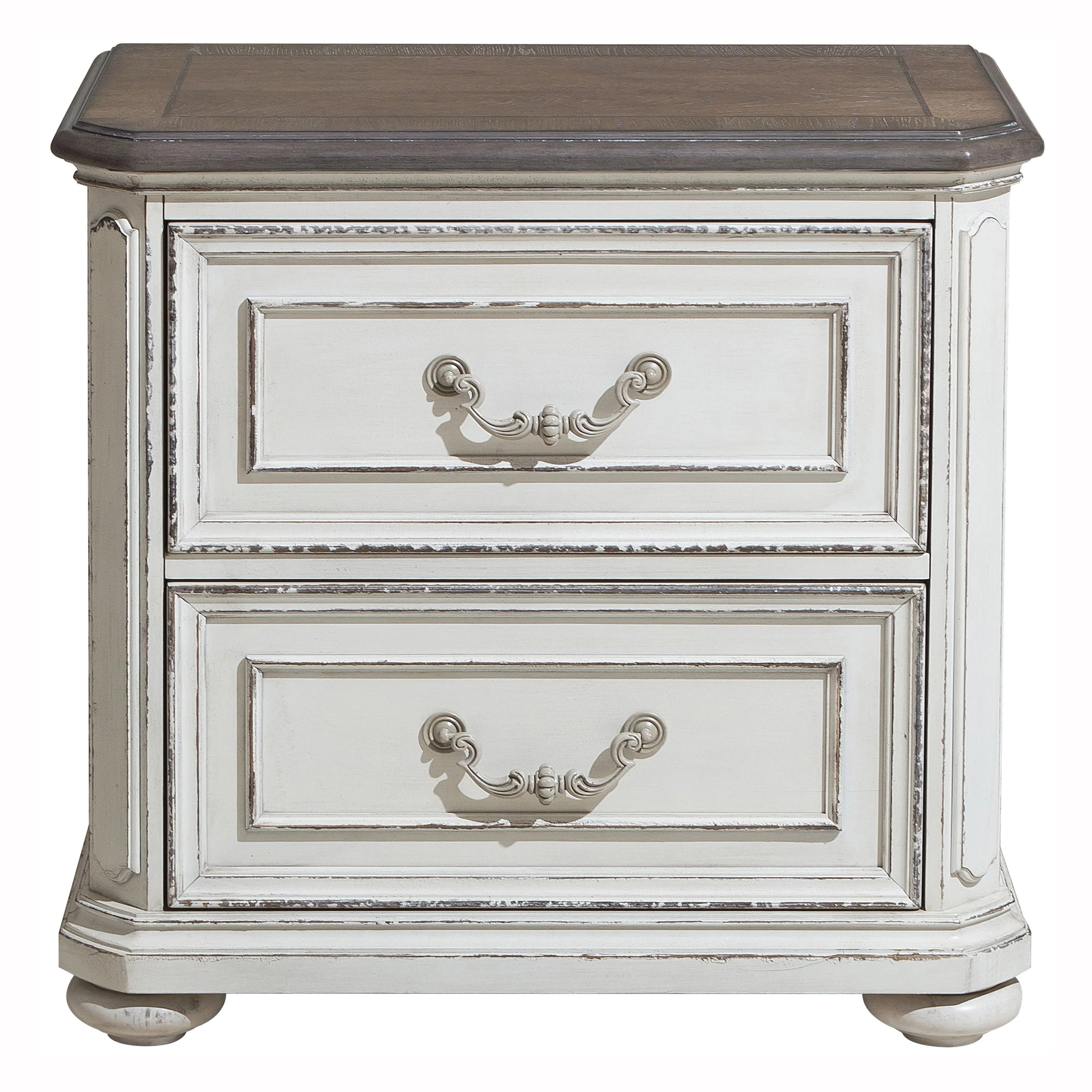 Homelegance Willowick 2-Drawer Nightstand 1614-4 - Image 1
