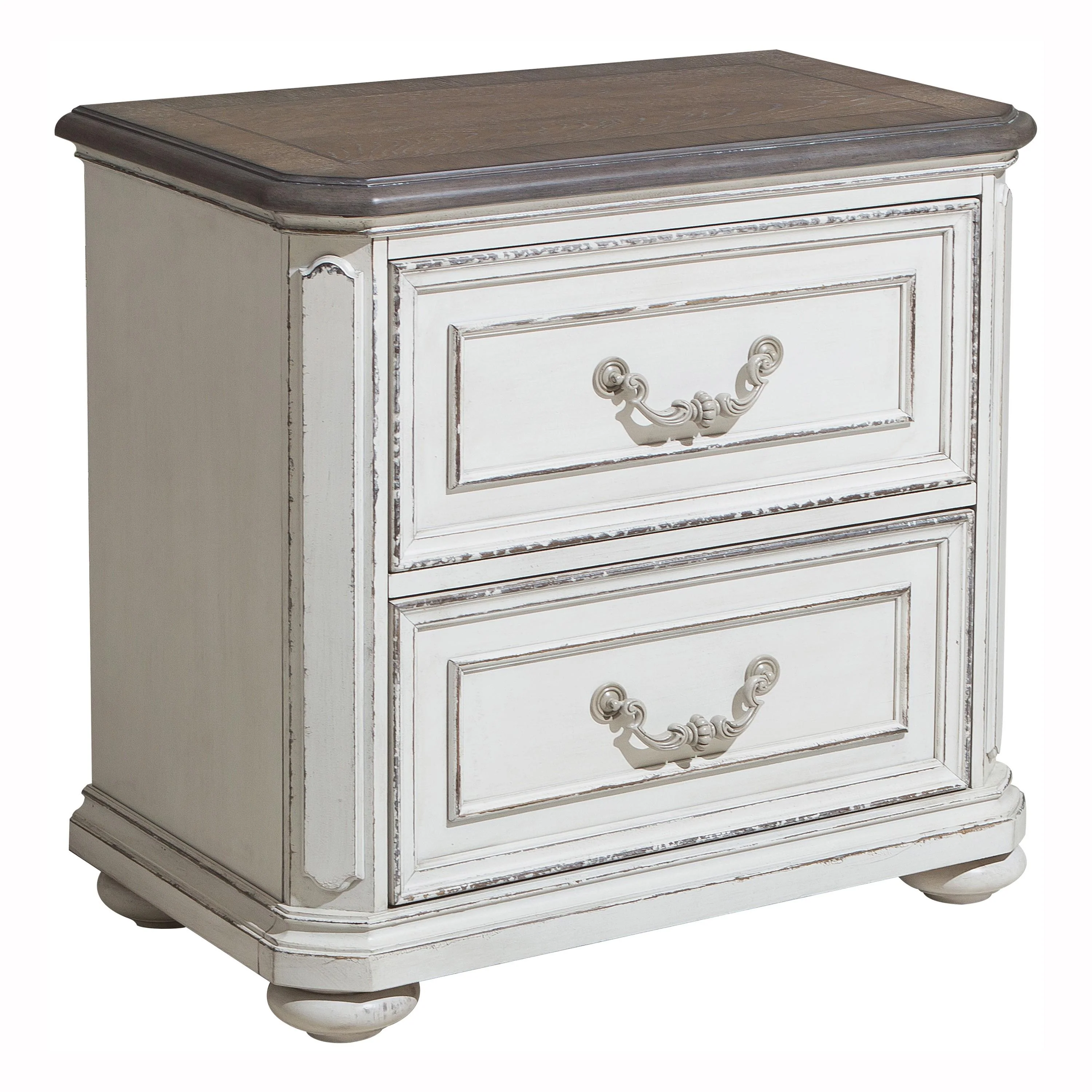 Homelegance Willowick 2-Drawer Nightstand 1614-4 - Image 2
