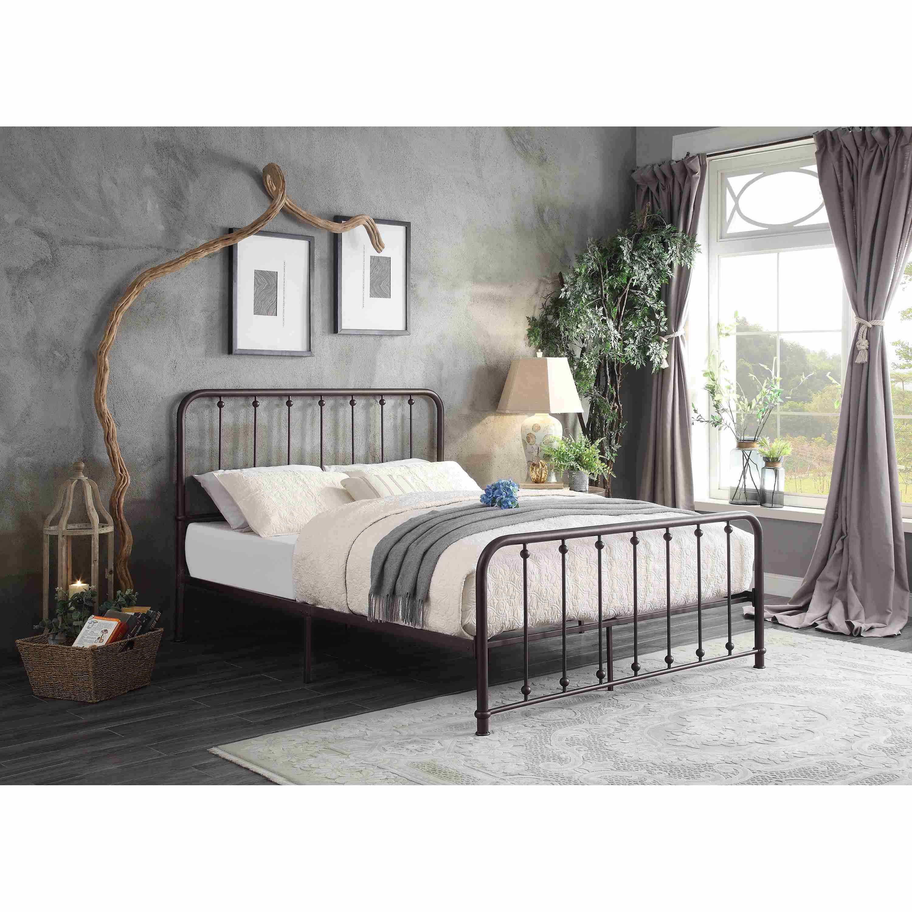 Homelegance Larkspur 1638-1 Queen Platform Bed - Image 3