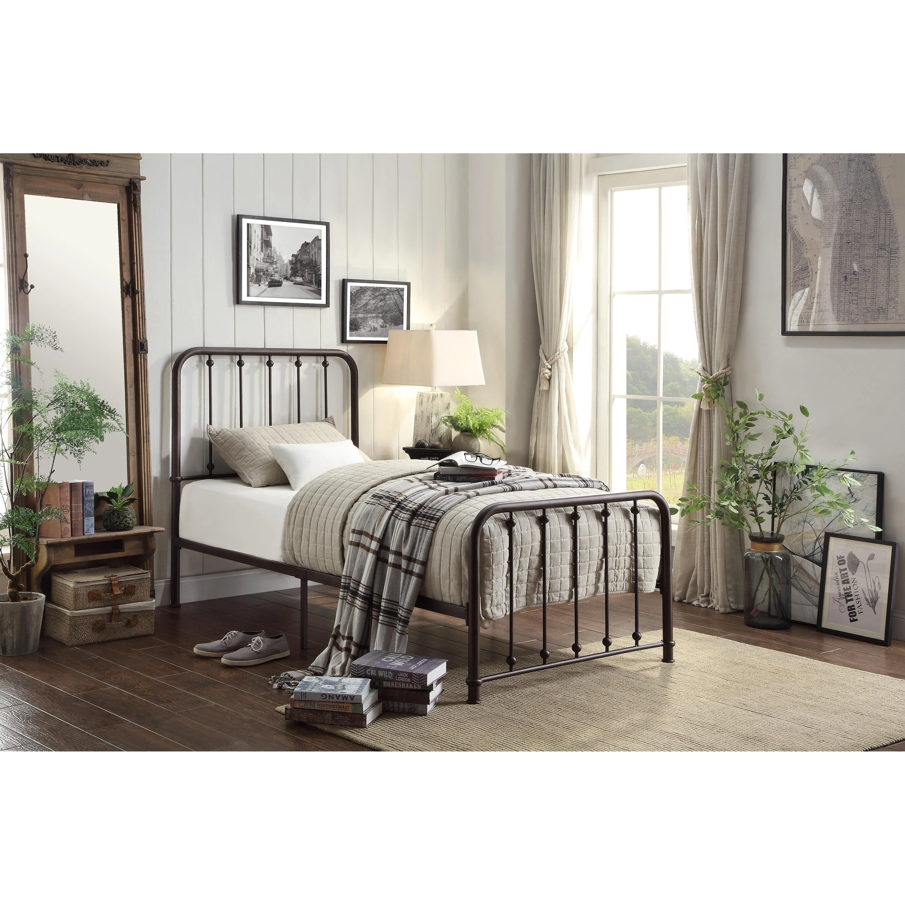 Homelegance Larkspur 1638T-1 Twin Platform Bed - Image 3