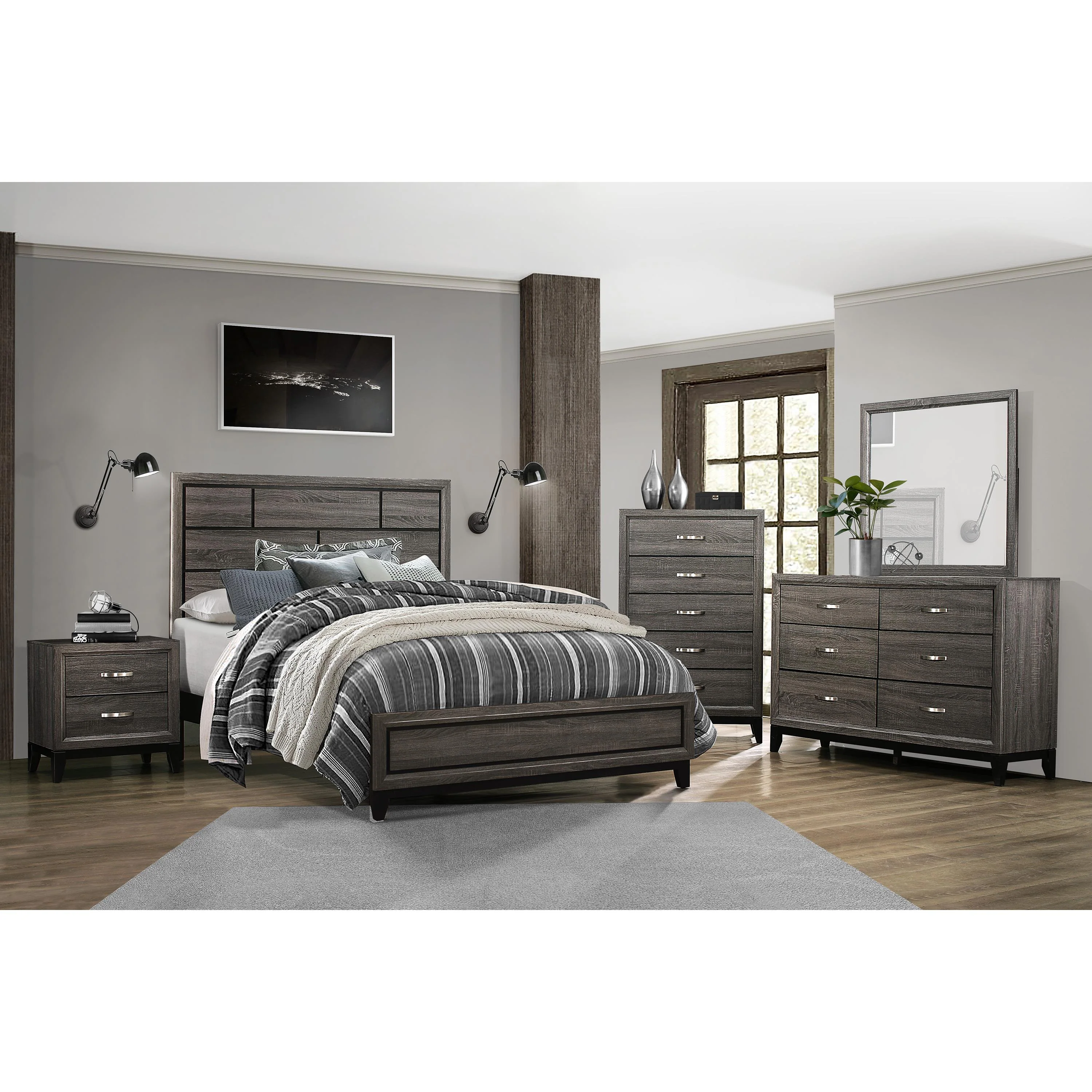 Homelegance Davi 1645F-1* Full Bed - Image 3