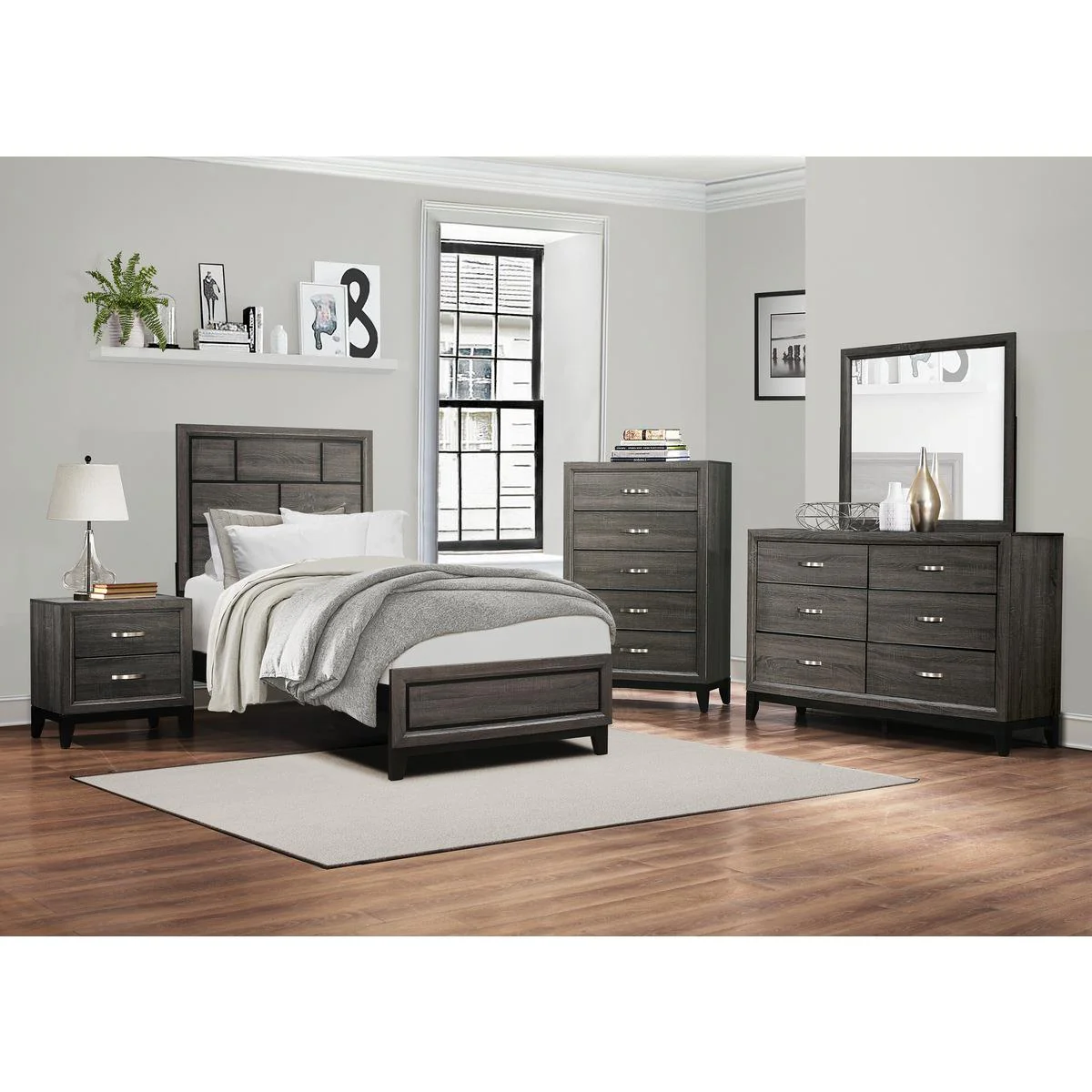 Homelegance Davi 1645T-1* Twin Bed - Image 3
