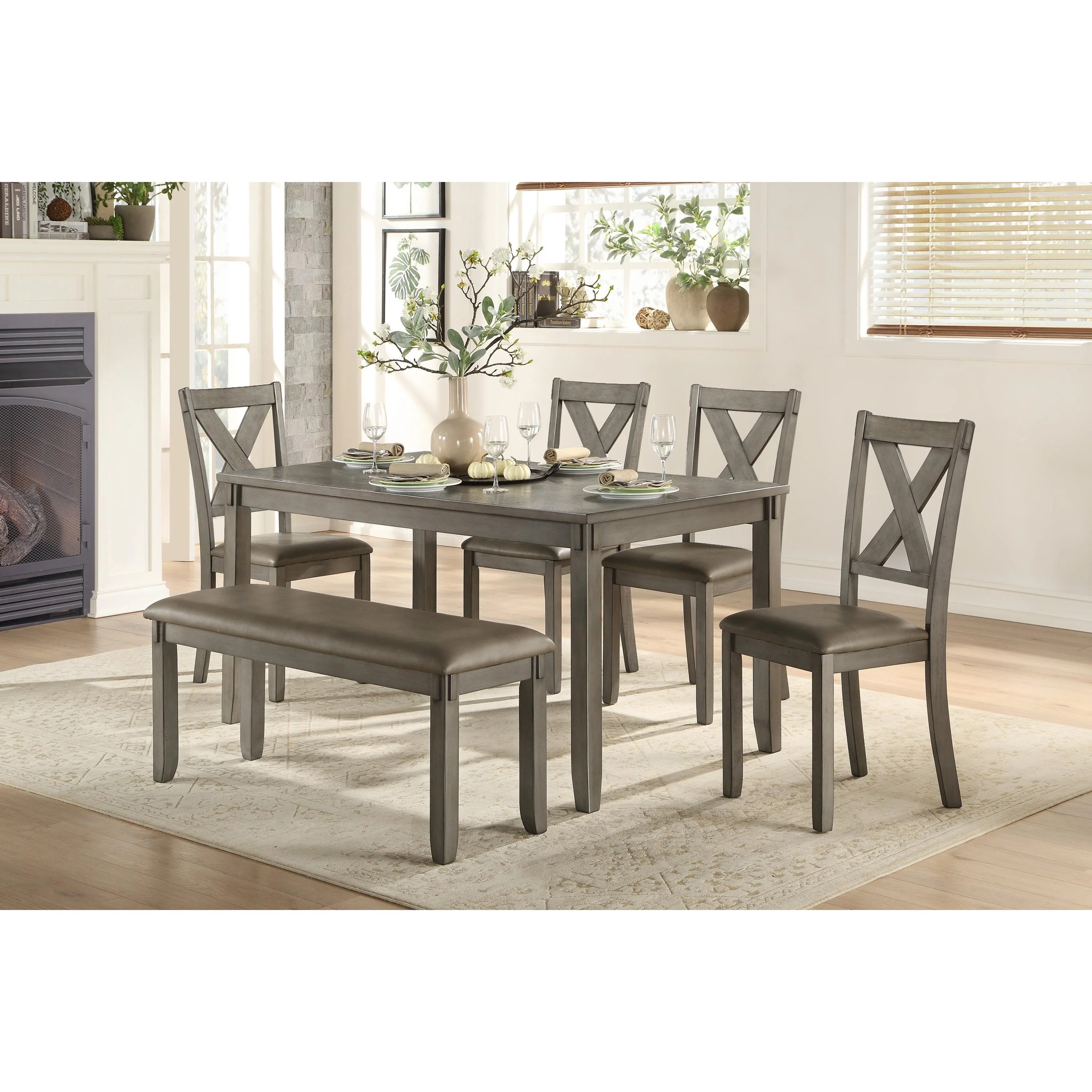 Homelegance Holder 6 pc Dinette 5693 - Image 2