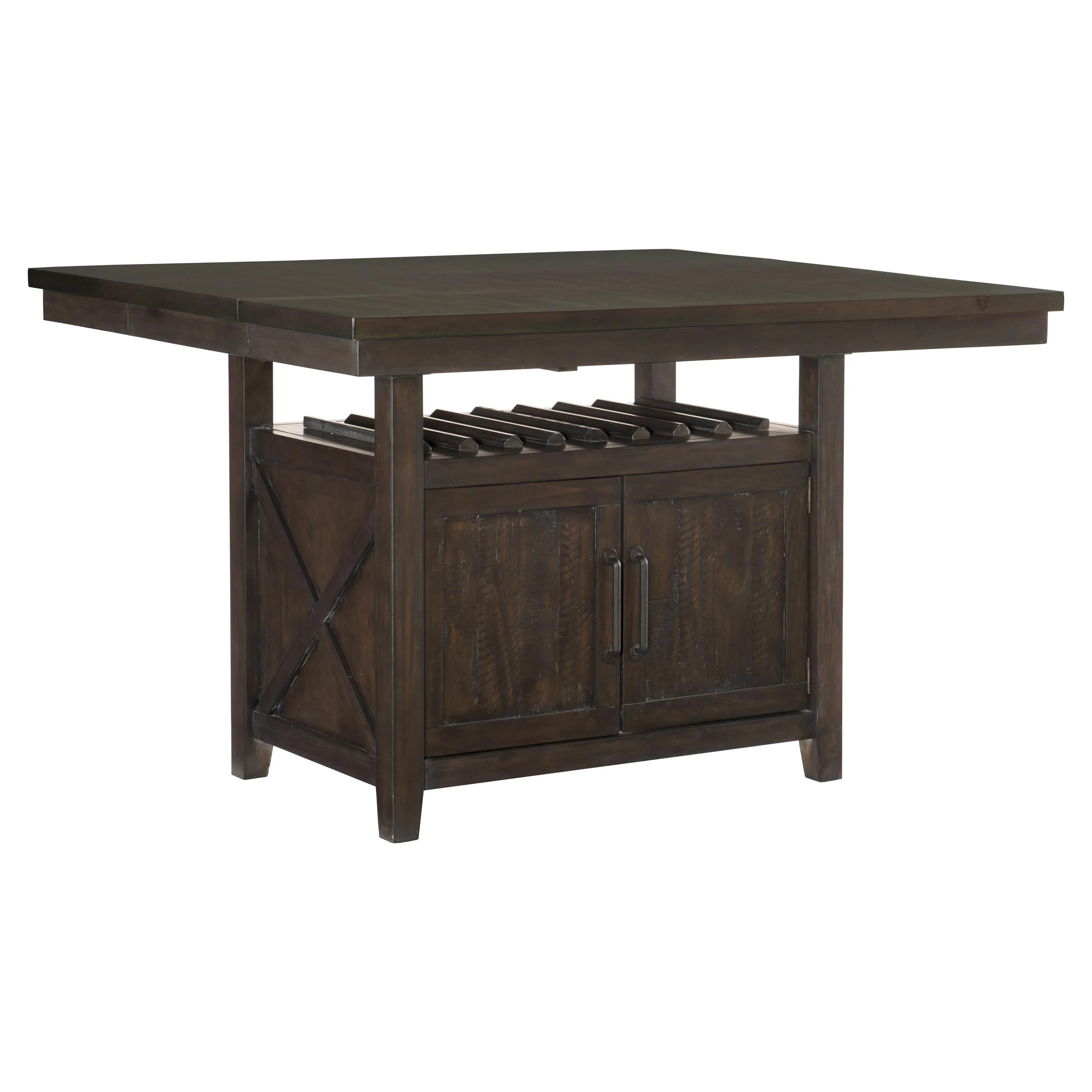 Homelegance Oxton 5655-36* Counter Height Table with Storage Base - Image 2