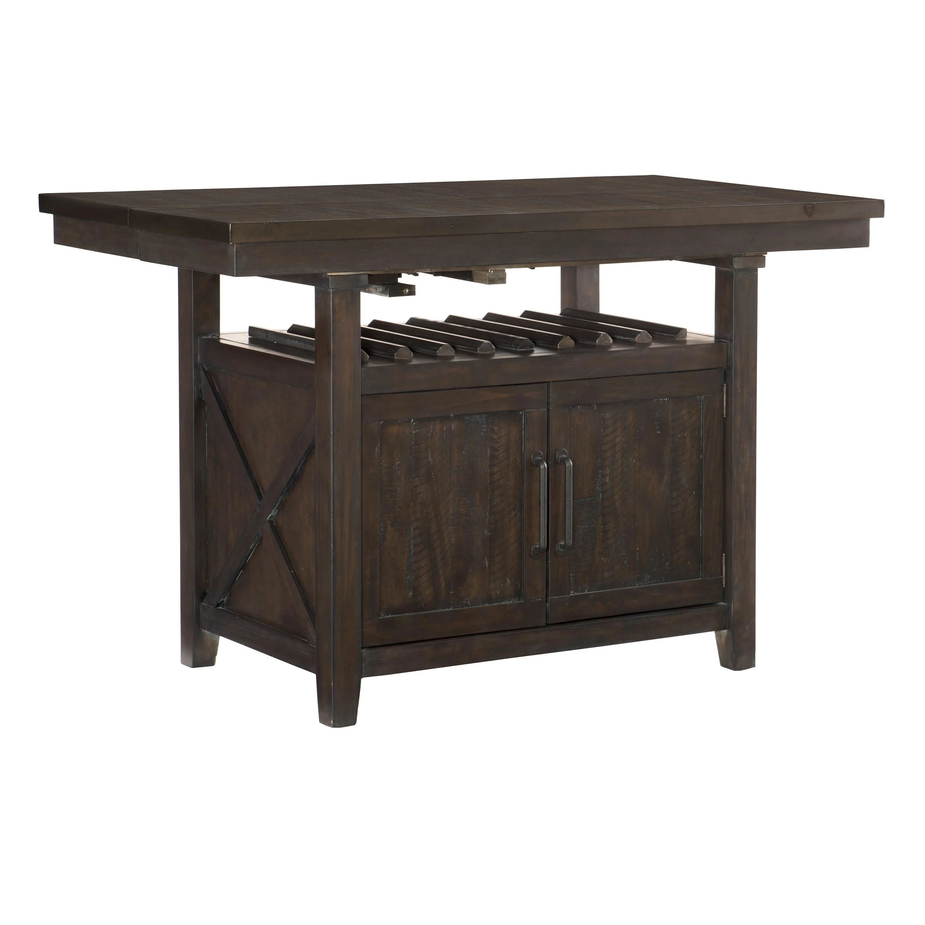 Homelegance Oxton 5655-36* Counter Height Table with Storage Base - Image 3