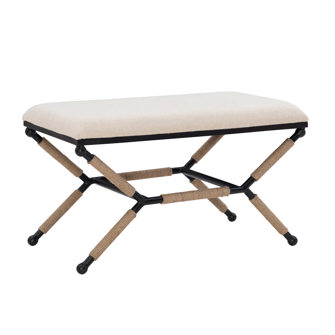 CAMPAIGN LINEN ACCENT BENCH 426032LINBEN01ASU - Image 1