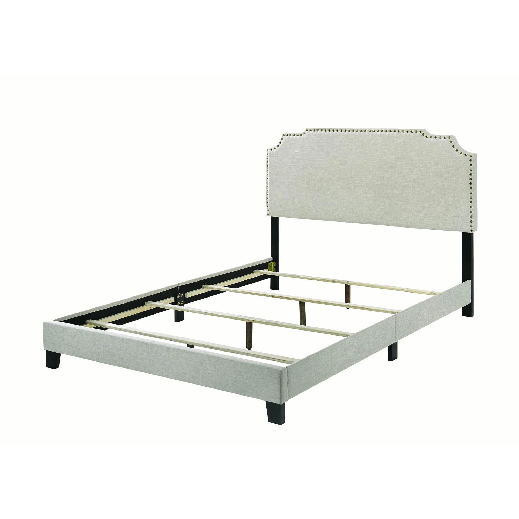 Coaster Furniture Tamarac 310061Q Upholstered Queen Panel Bed - Beige - Image 2