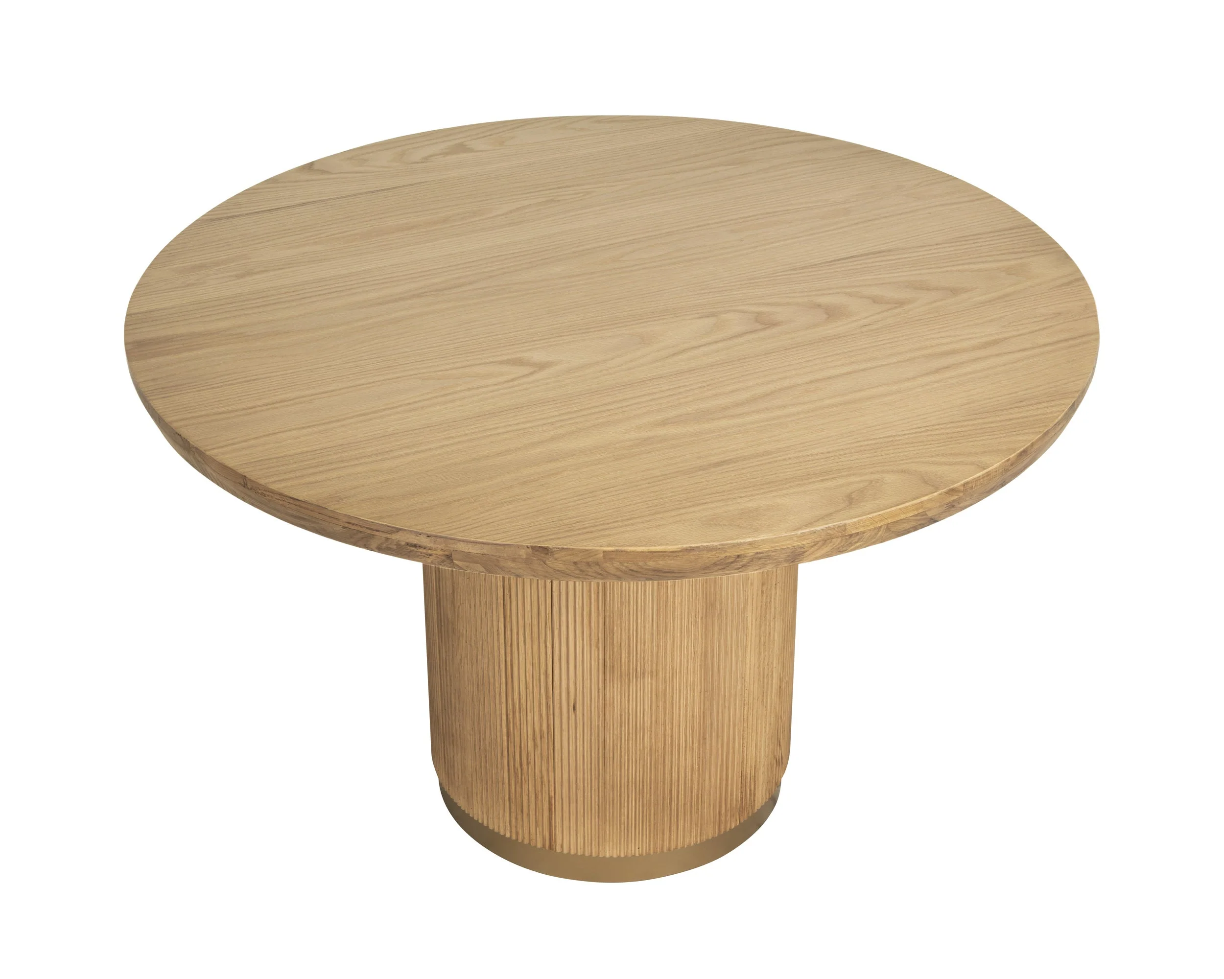 Kalla Dining Table - Round - Rustic Oak - 48" - Image 3