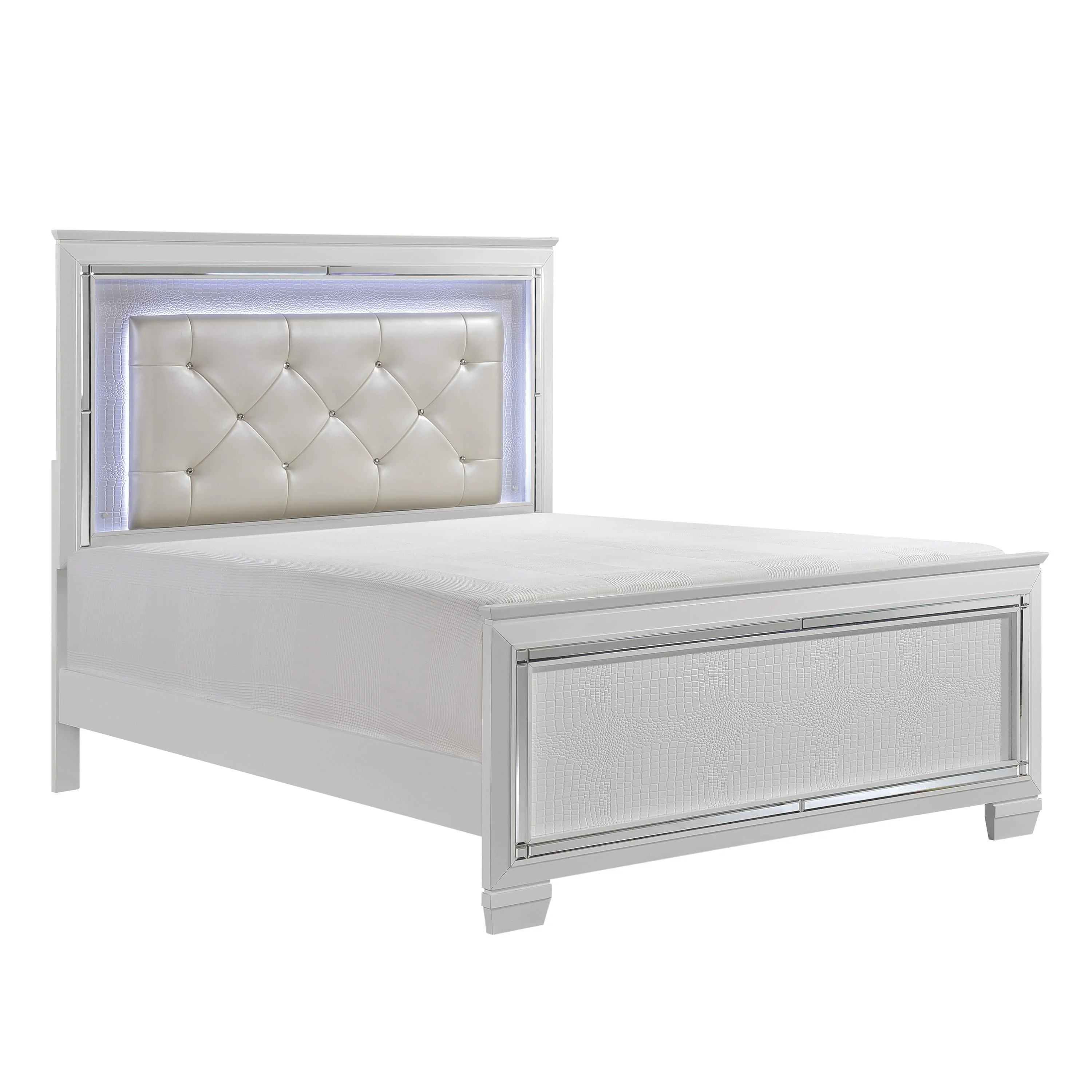 Homelegance Allura 1916KW-1EK* Eastern King Bed, LED Lighting - Image 2