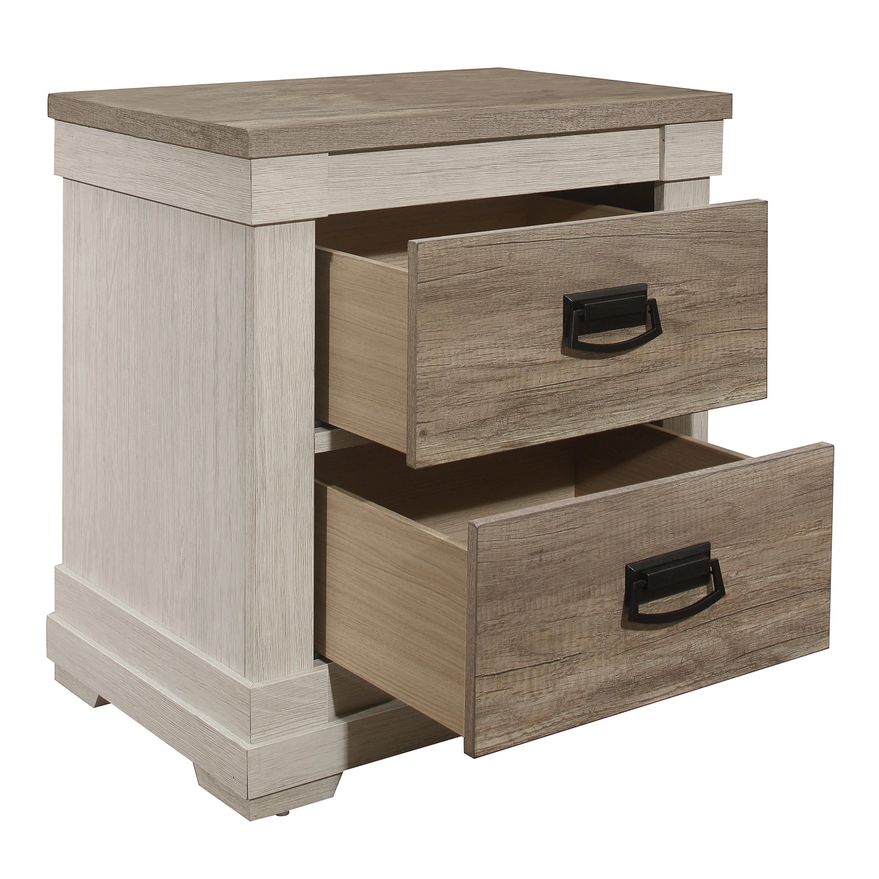 Homelegance Arcadia 2-Drawer Nightstand 1677-4 - Image 3