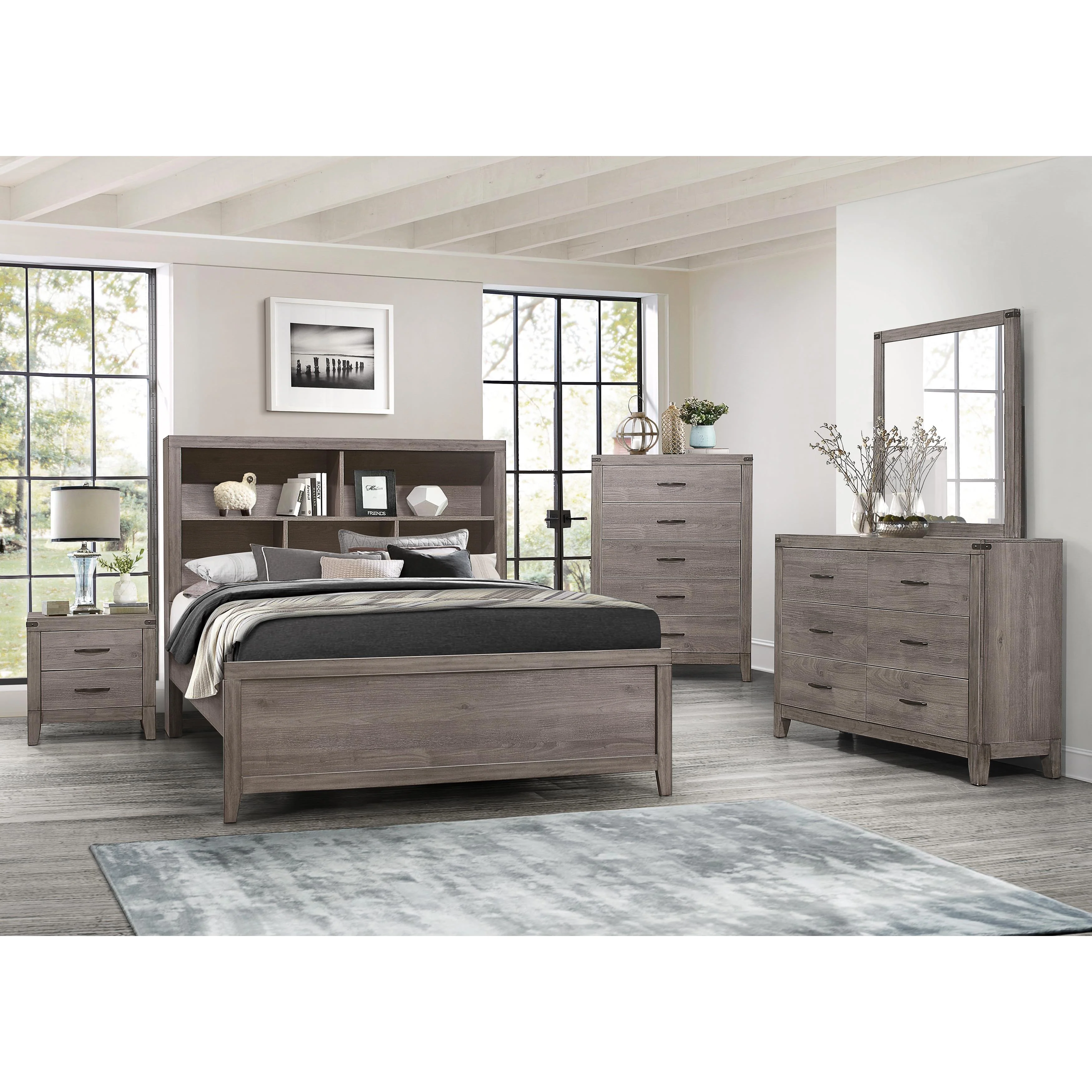 Homelegance Woodrow 2042NBF-1* Full Platform Bed - Image 3