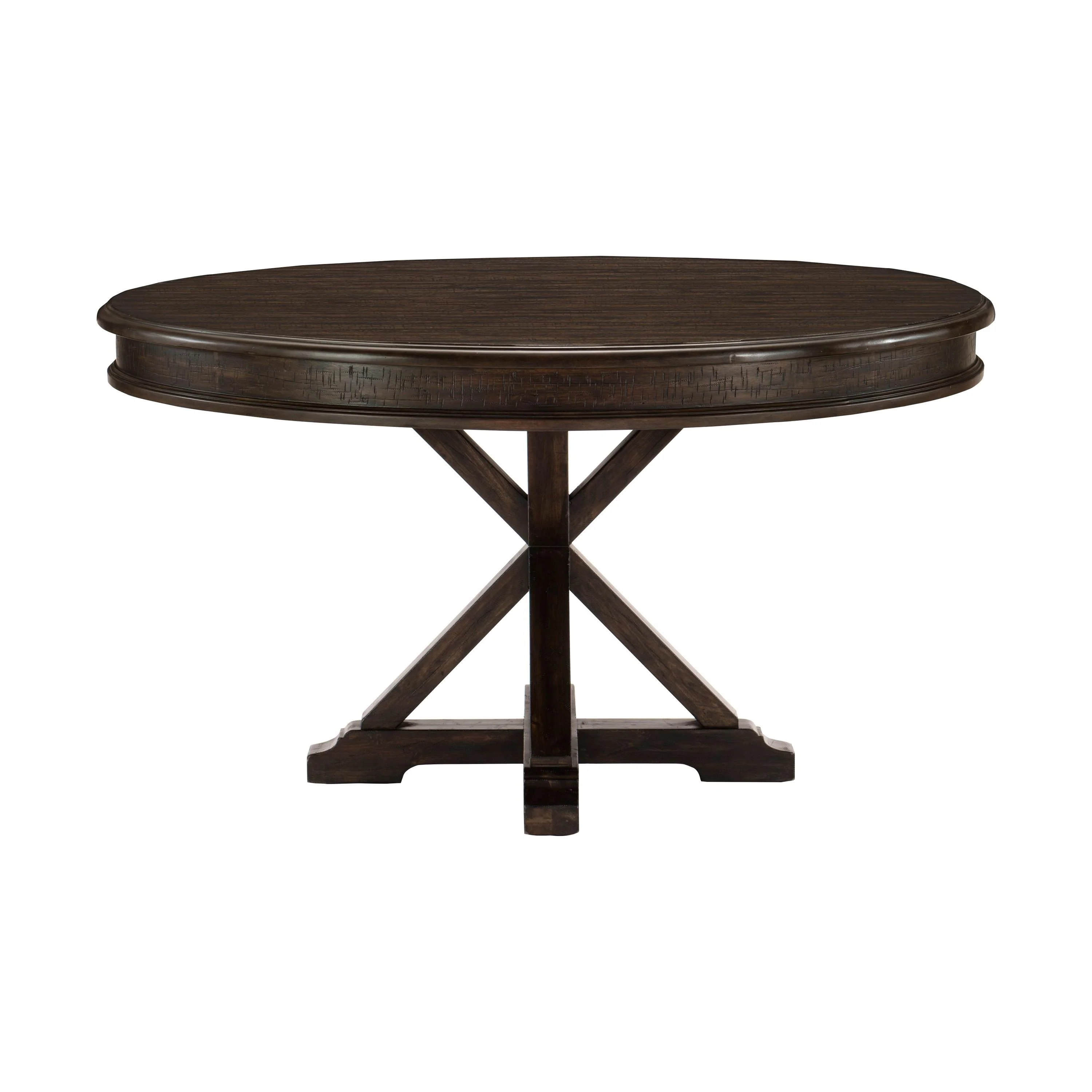 Homelegance Round Cardano Dining Table with Pedestal Base 1689-54* - Image 1