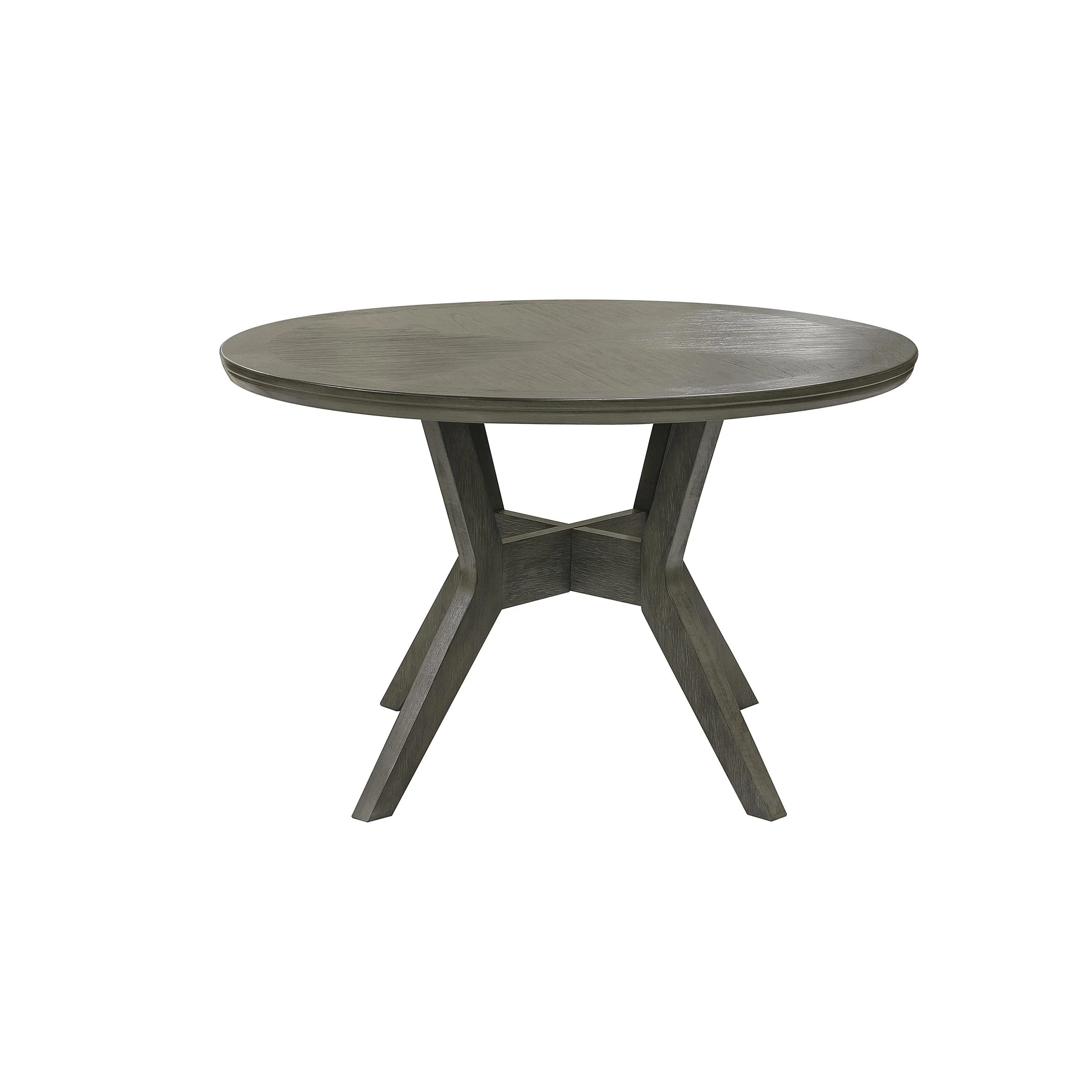Homelegance Round Nisky Dining Table 5165GY-48 - Image 1