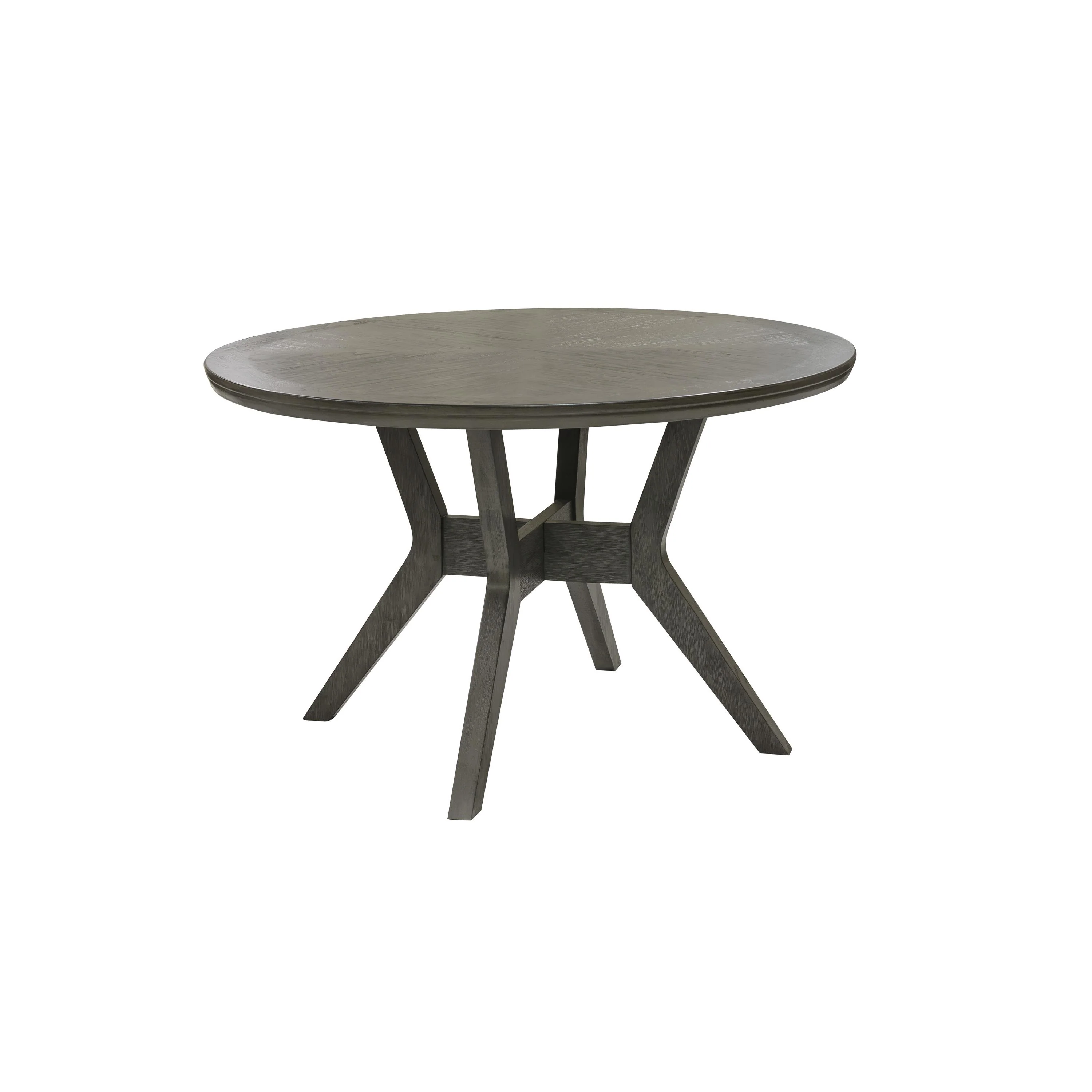 Homelegance Round Nisky Dining Table 5165GY-48 - Image 2