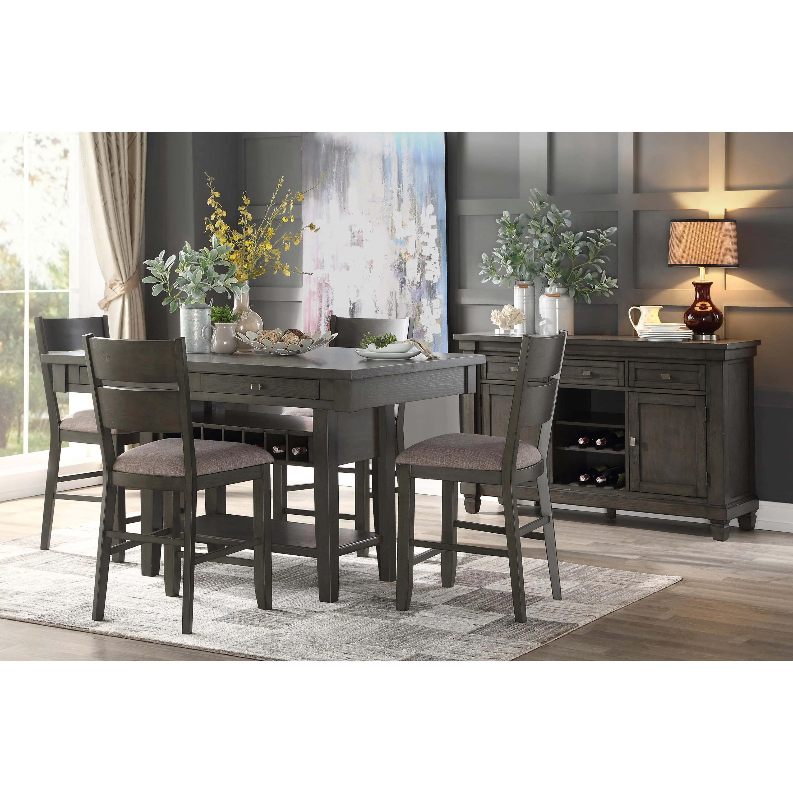 Homelegance Baresford Counter Height Dining Chair 5674-24 - Image 3