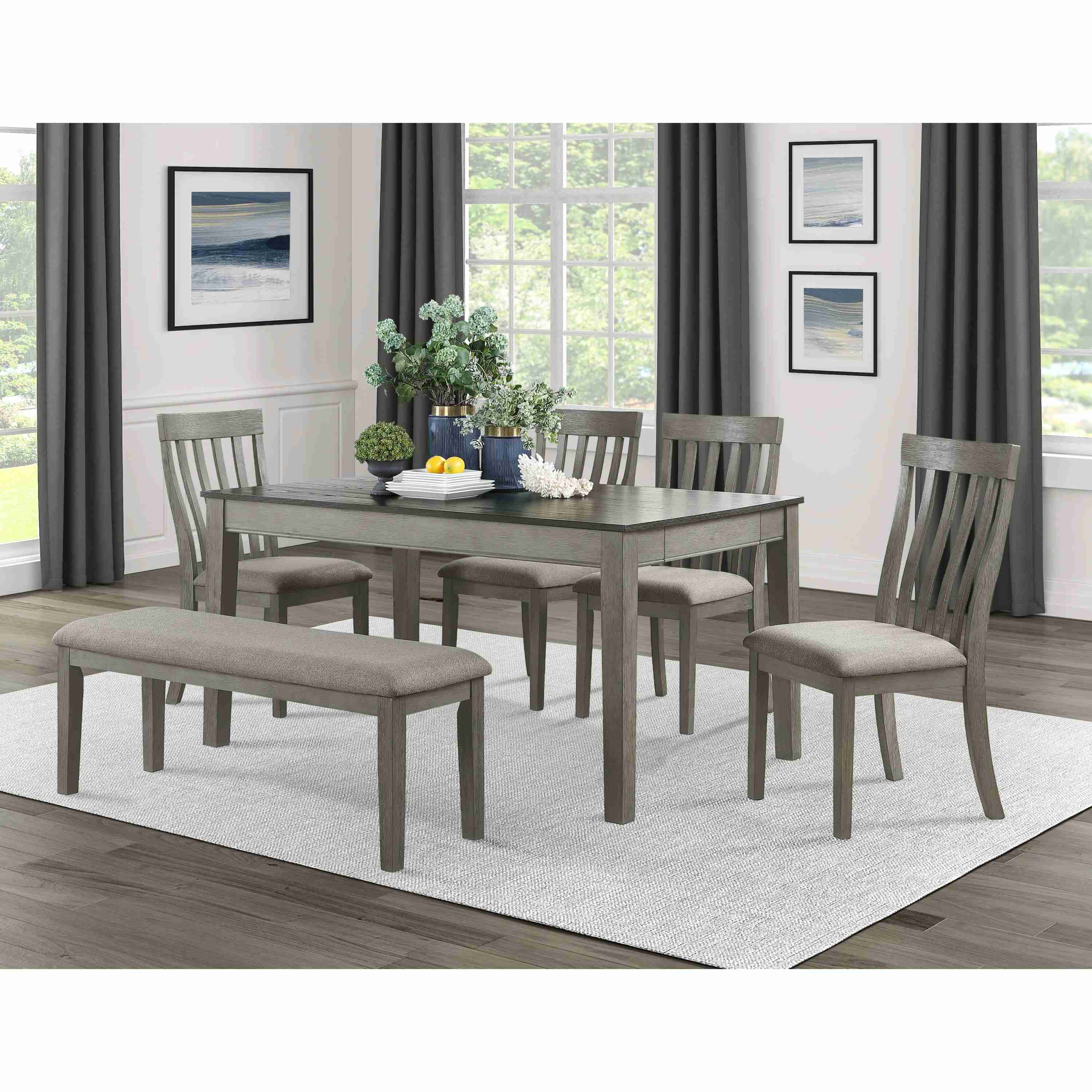 Homelegance Armhurst 5706GYS Side Chair - Image 3