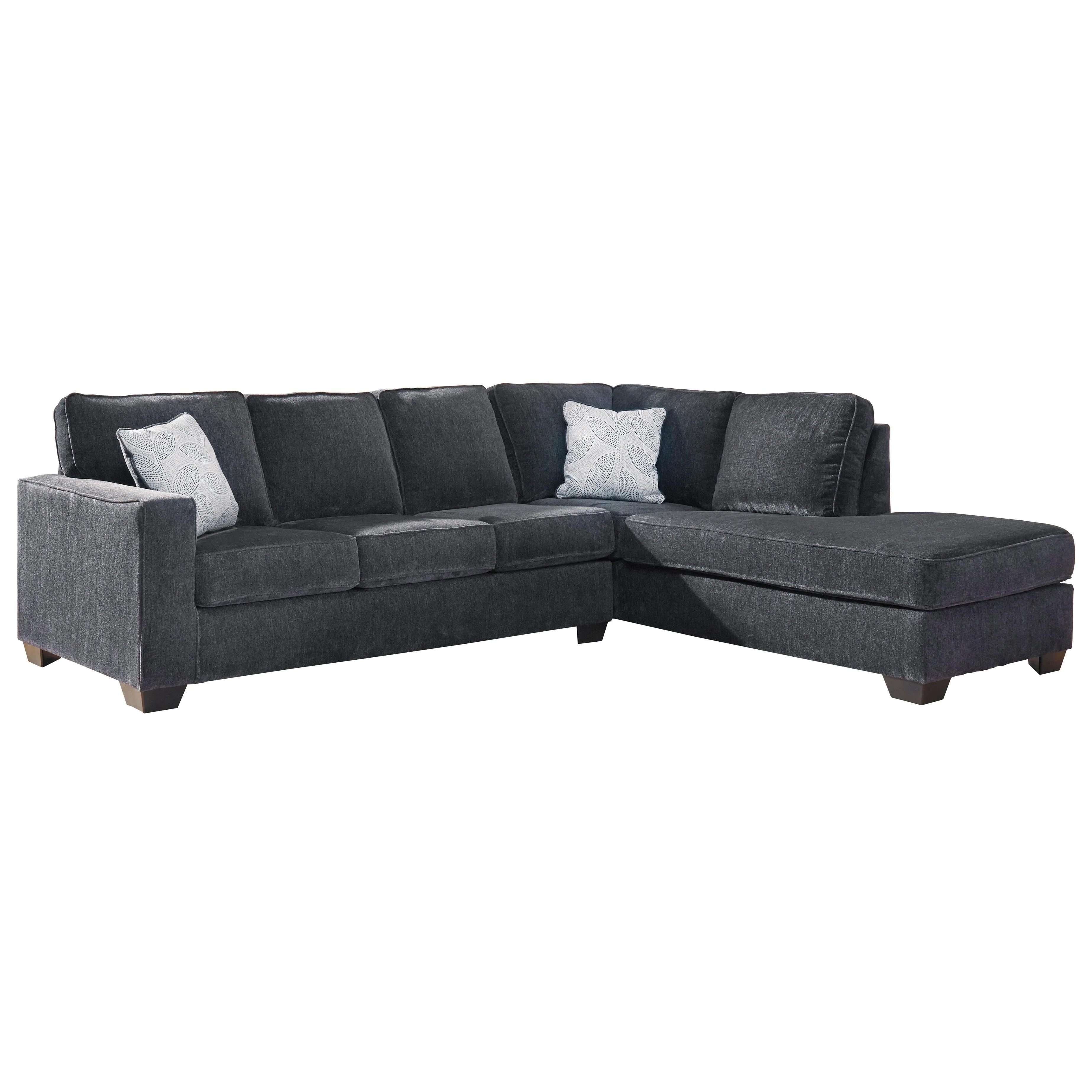 Signature Design by Ashley Altari Fabric Full Sleeper Sectional 8721310/8721317 - Image 1