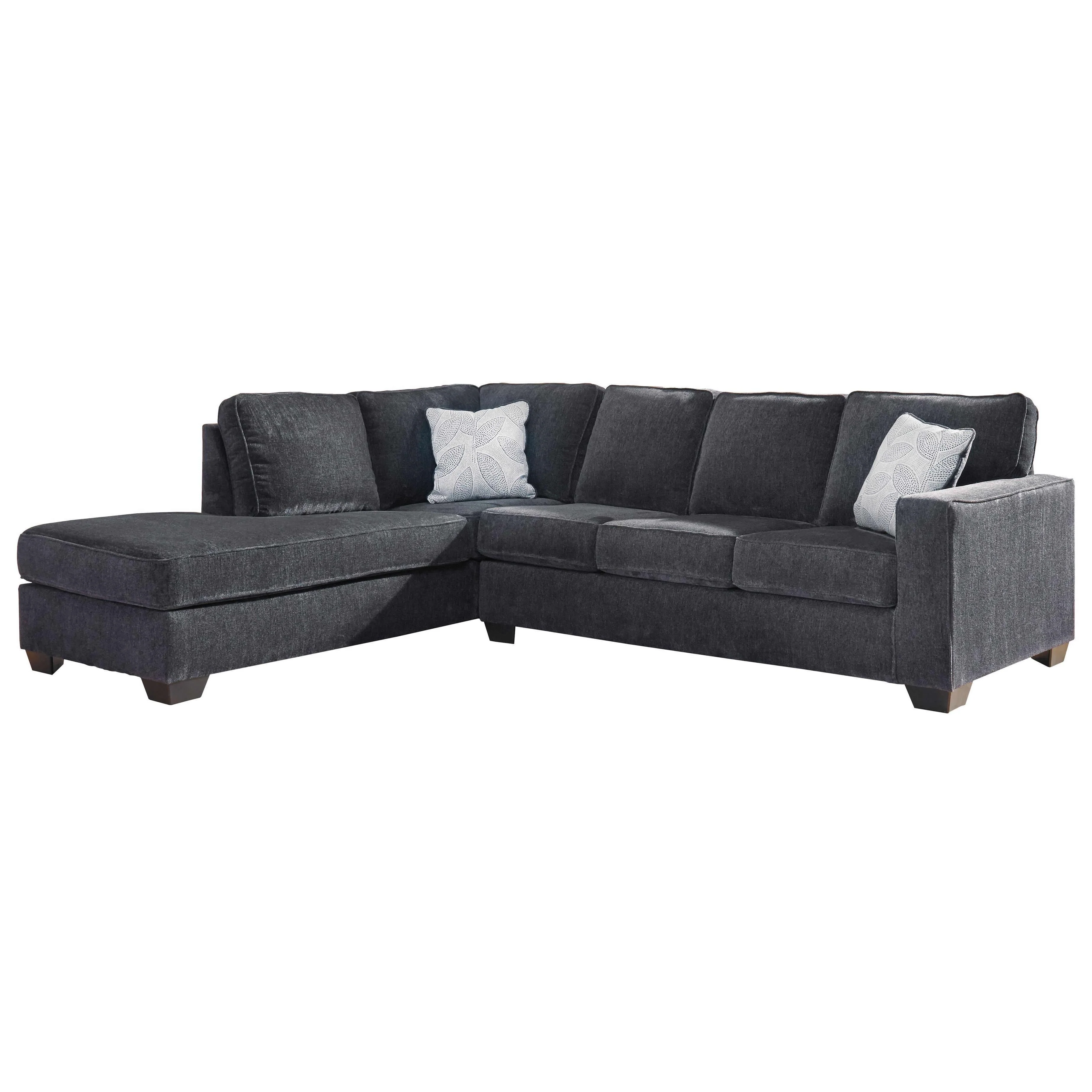 Signature Design by Ashley Altari Fabric Full Sleeper Sectional 8721316/8721383 - Image 1