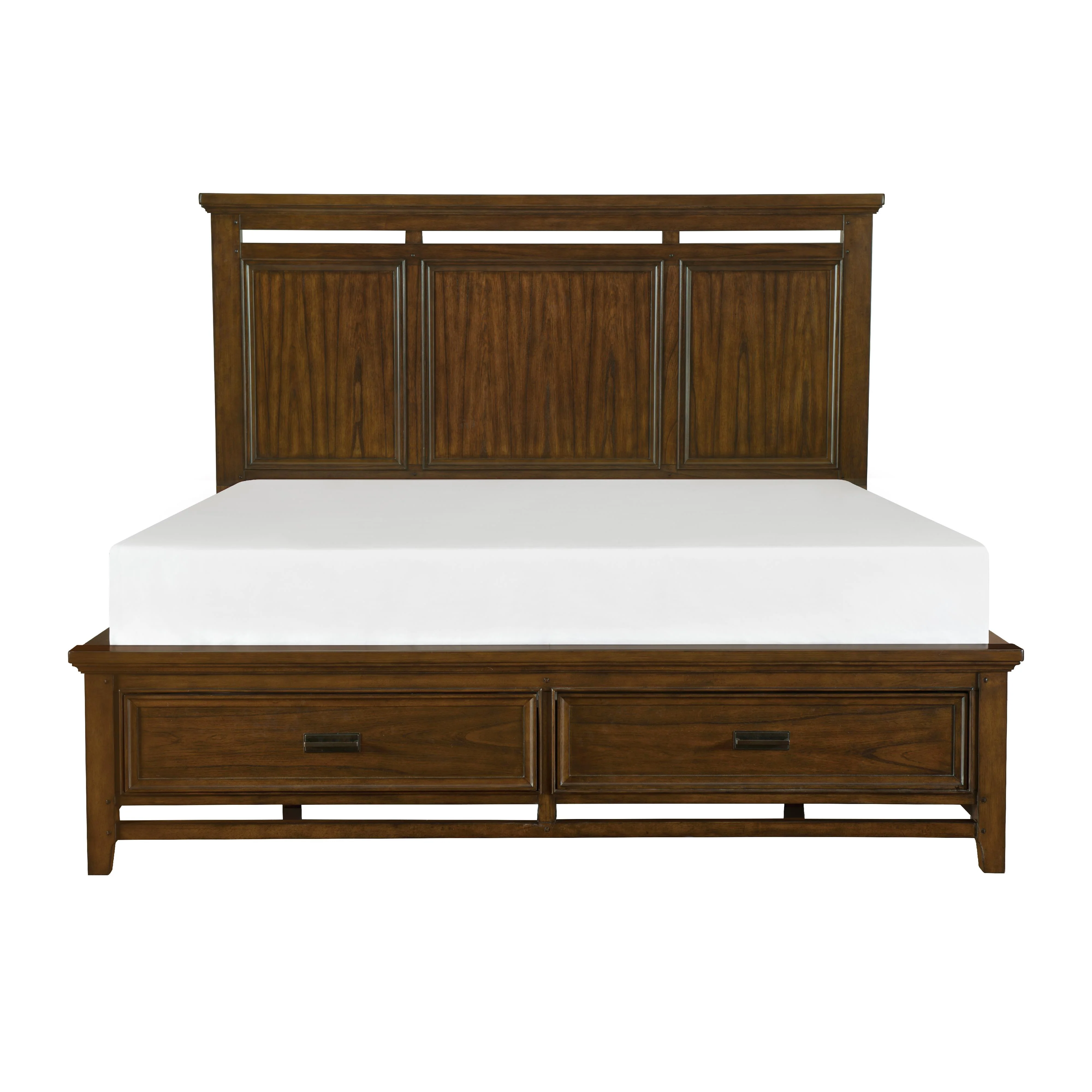 Homelegance Frazier Park 1649K-1EK* Eastern King Platform Bed with Footboard Storage - Image 1