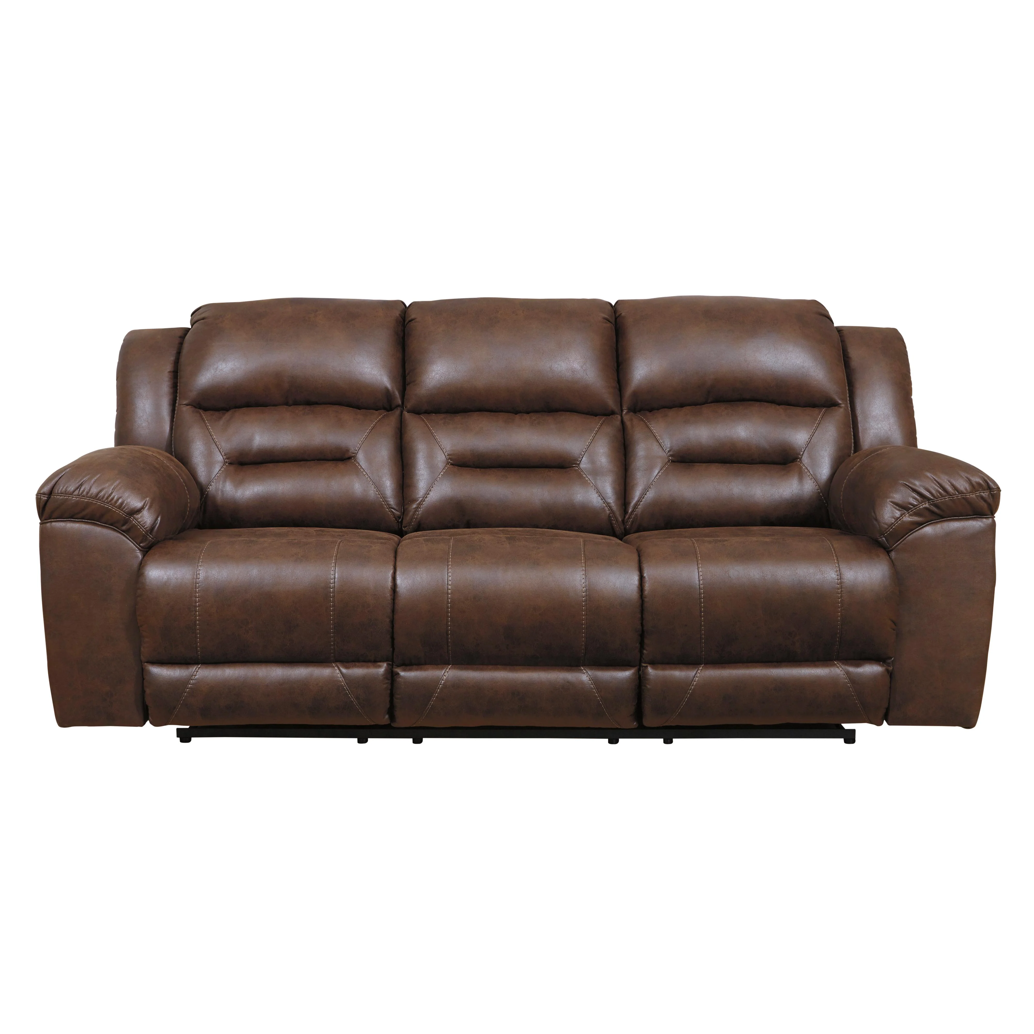 Signature Design by Ashley Stoneland Power Reclining Leather Look Sofa 3990487 - Image 1