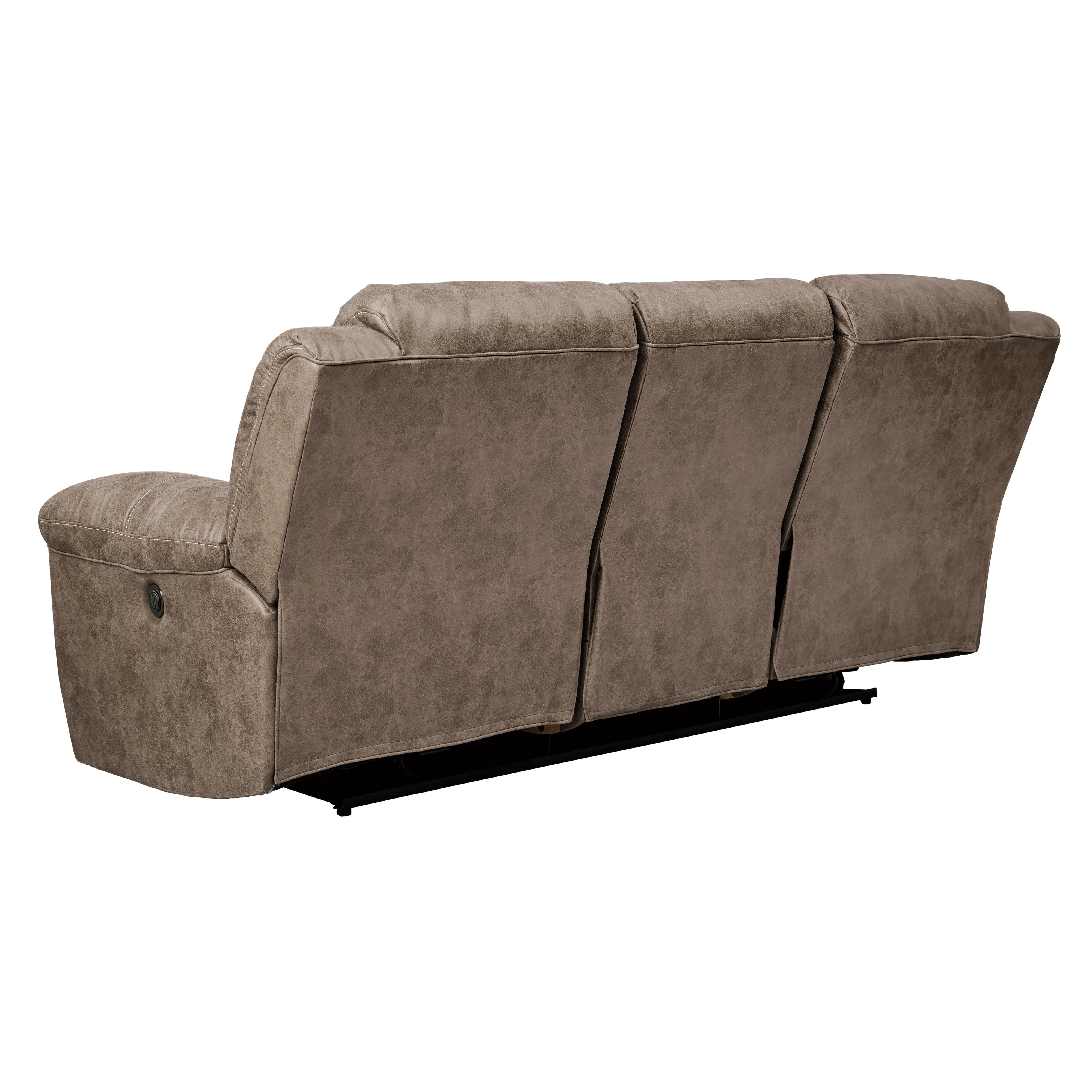 Signature Design by Ashley Stoneland Power Reclining Leather Look Sofa 3990587 - Image 3