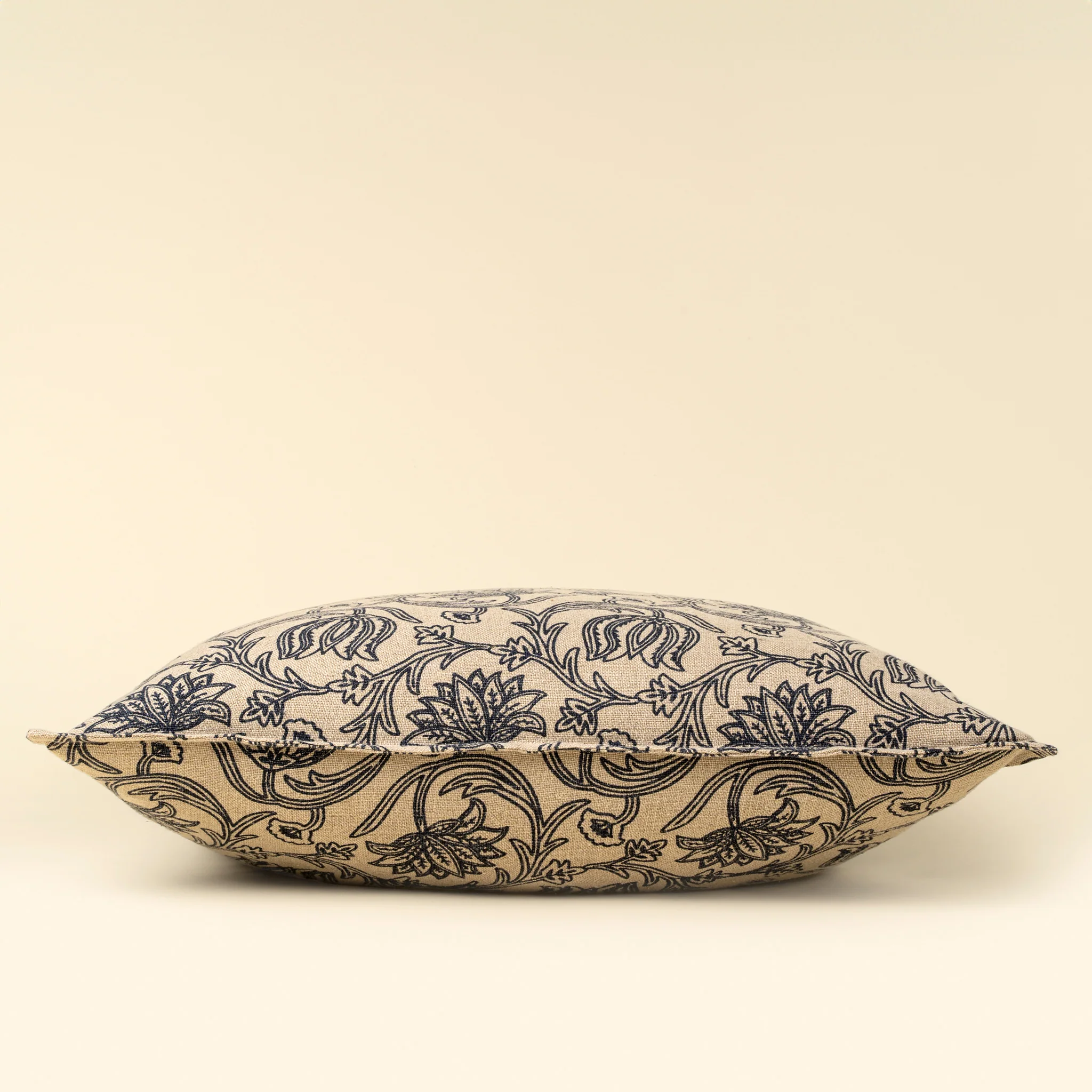 Lotus Linen Pillow - Image 2