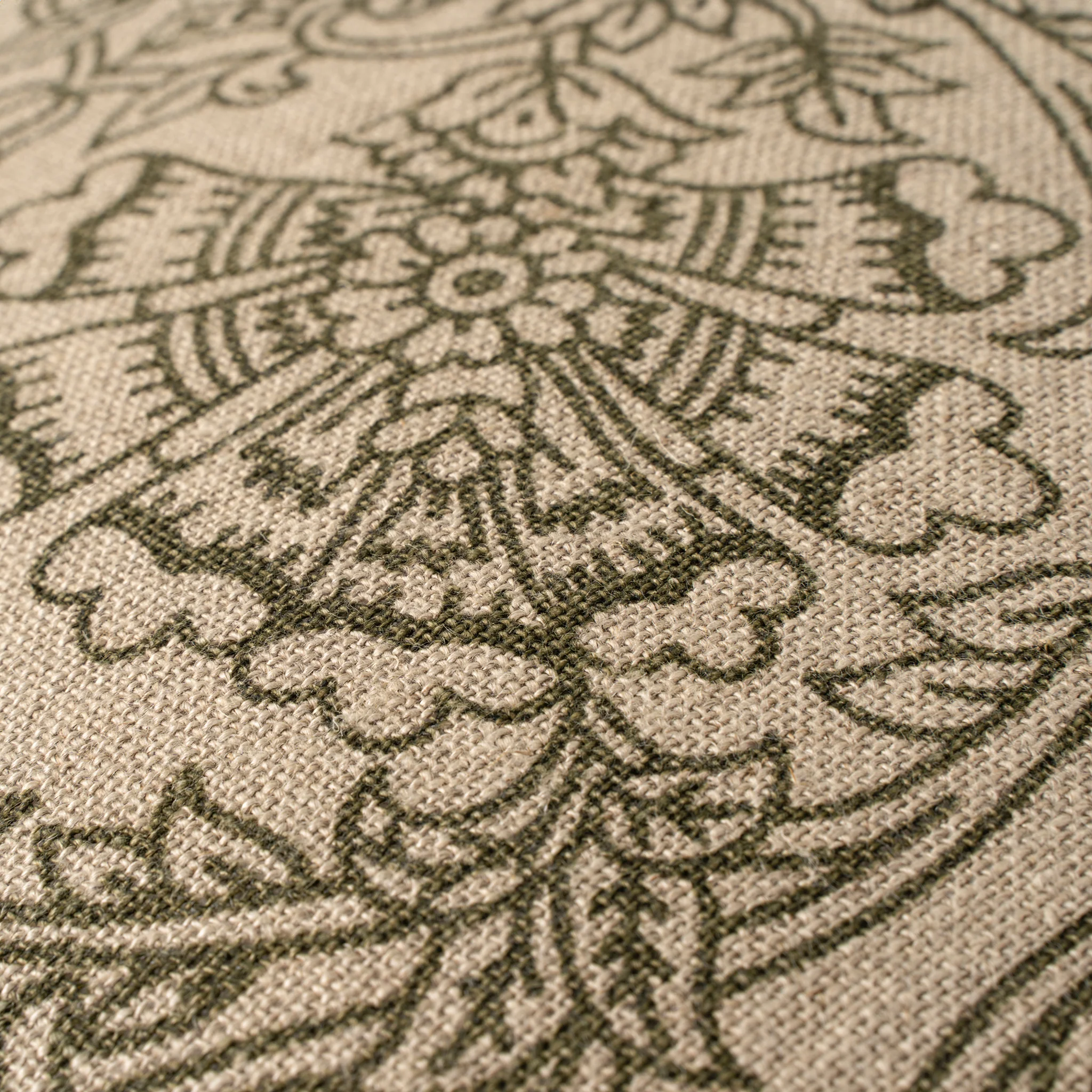 Floria Linen Pillow - Image 3