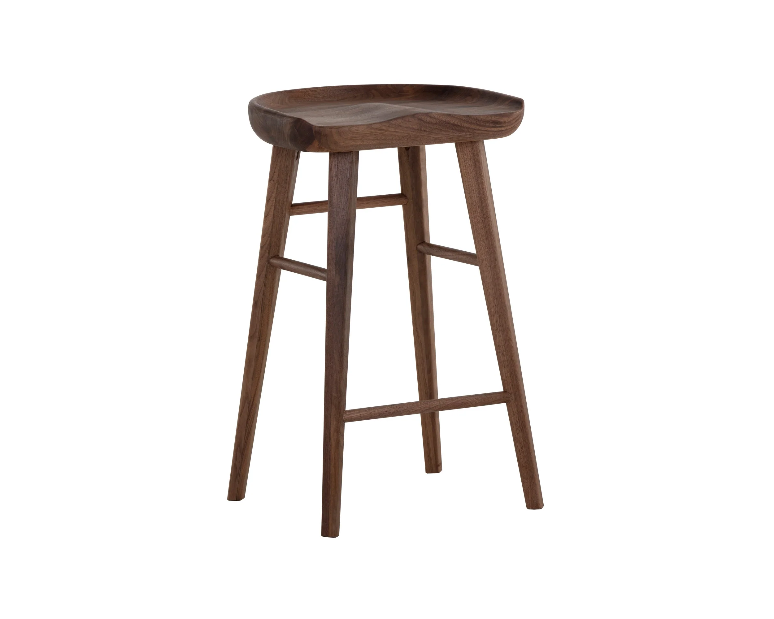 Dominic Counter Stool – Walnut